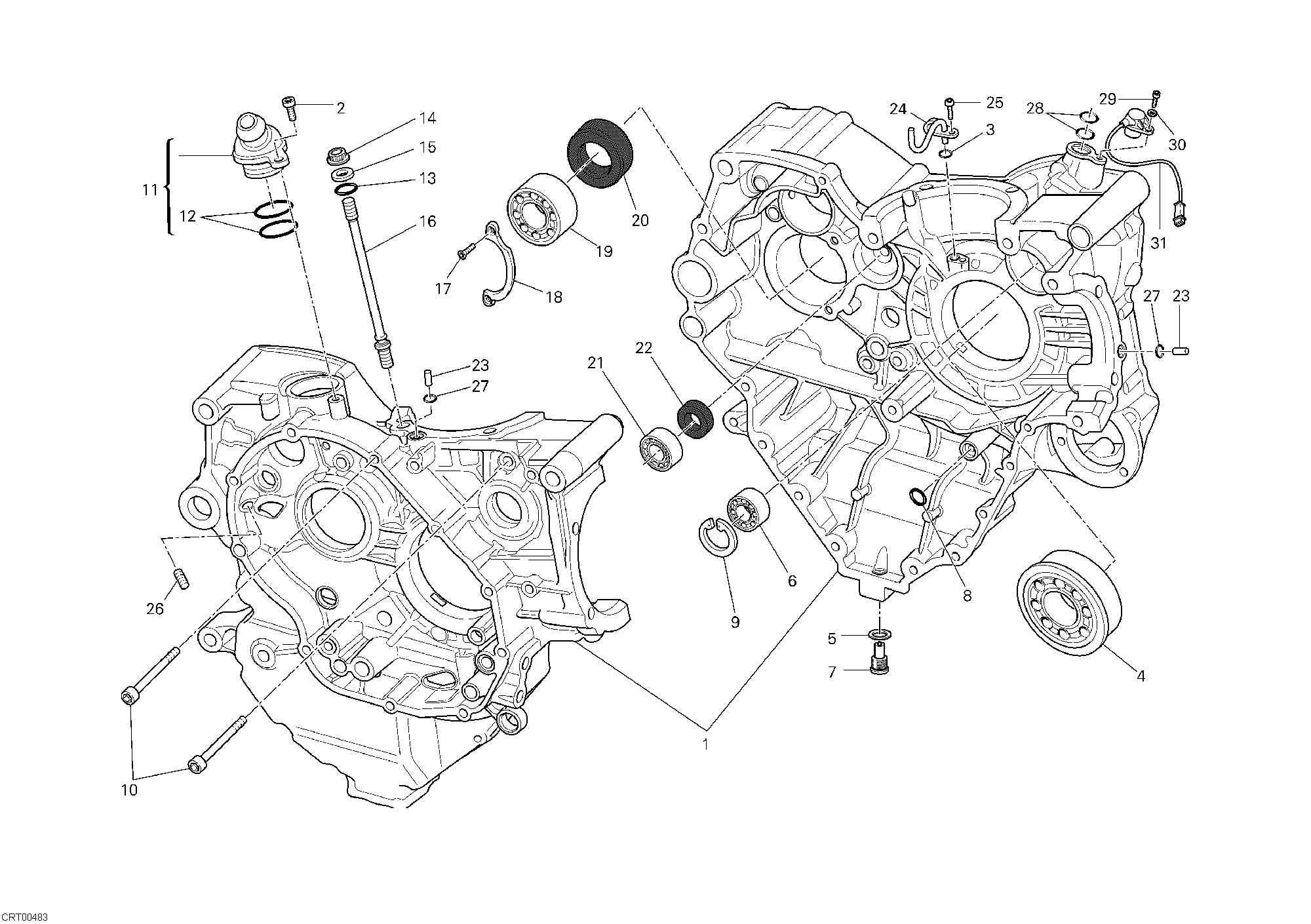 Carter moteur