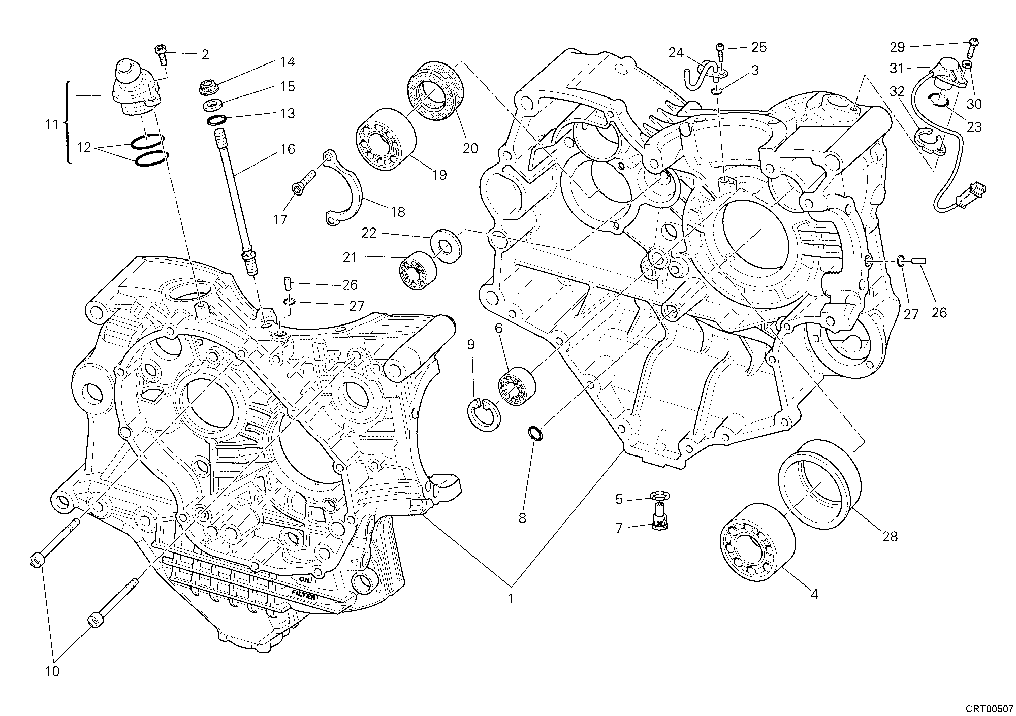 Carter moteur