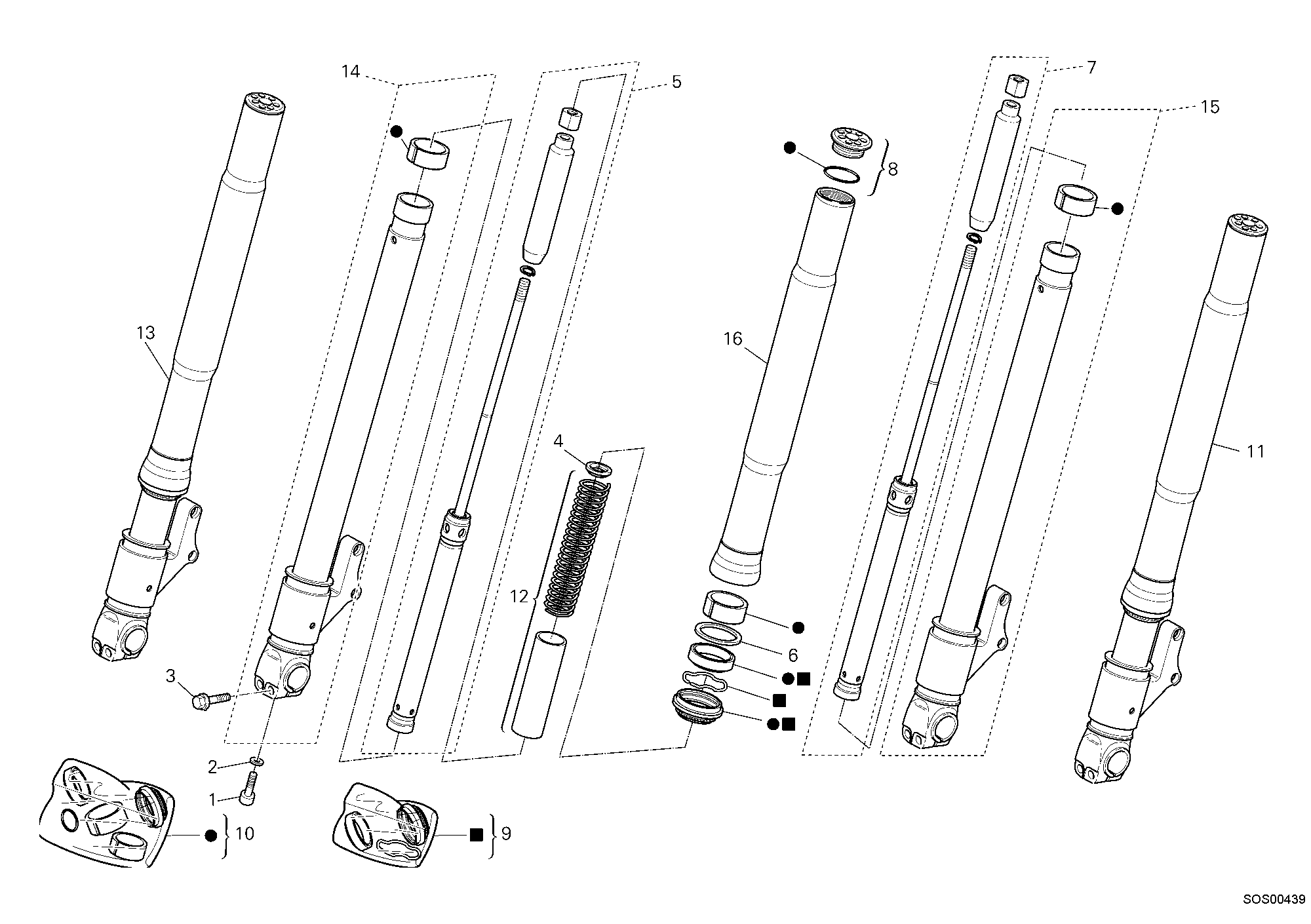 Fourche avant