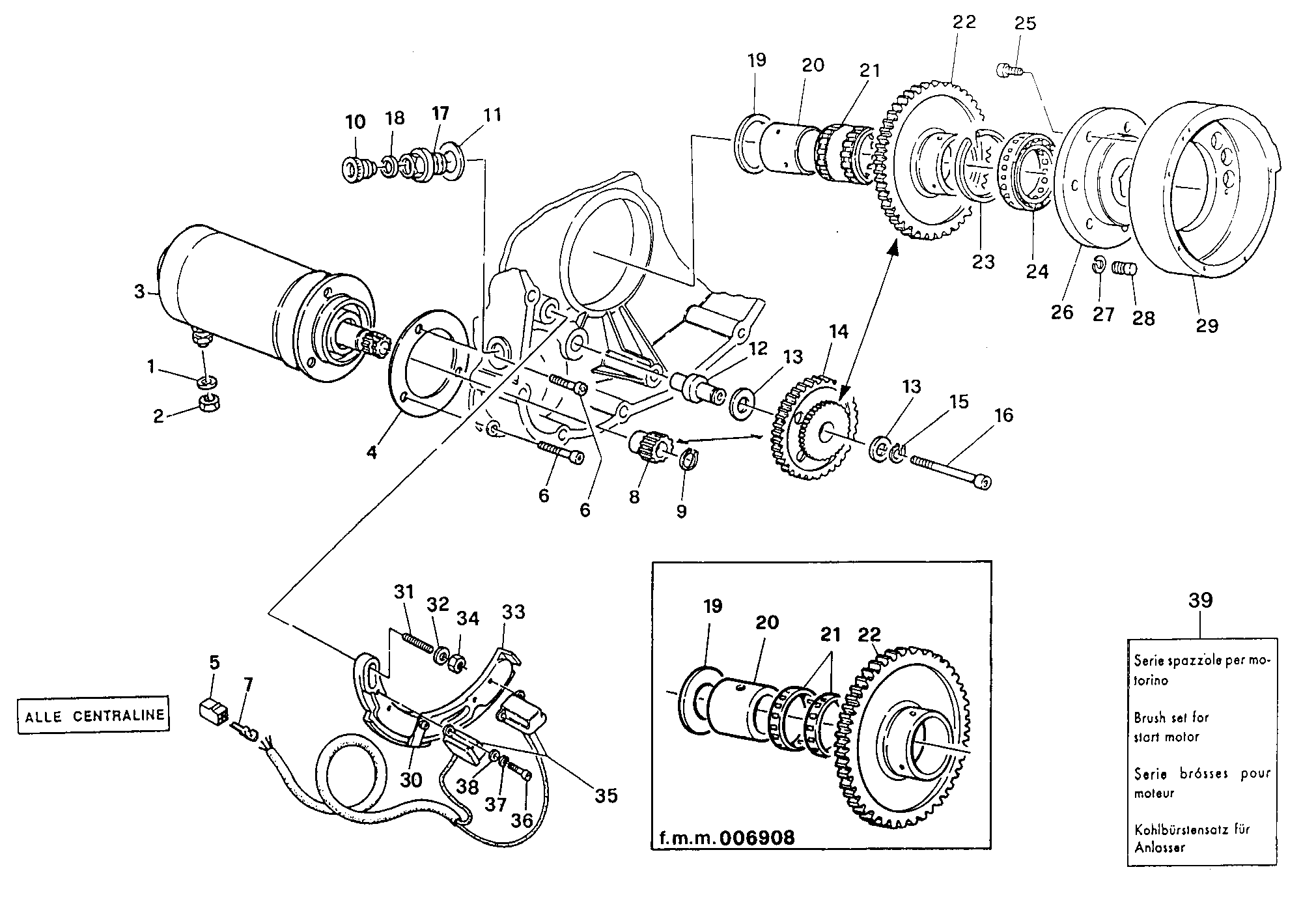 Générateur - moteur démarrage