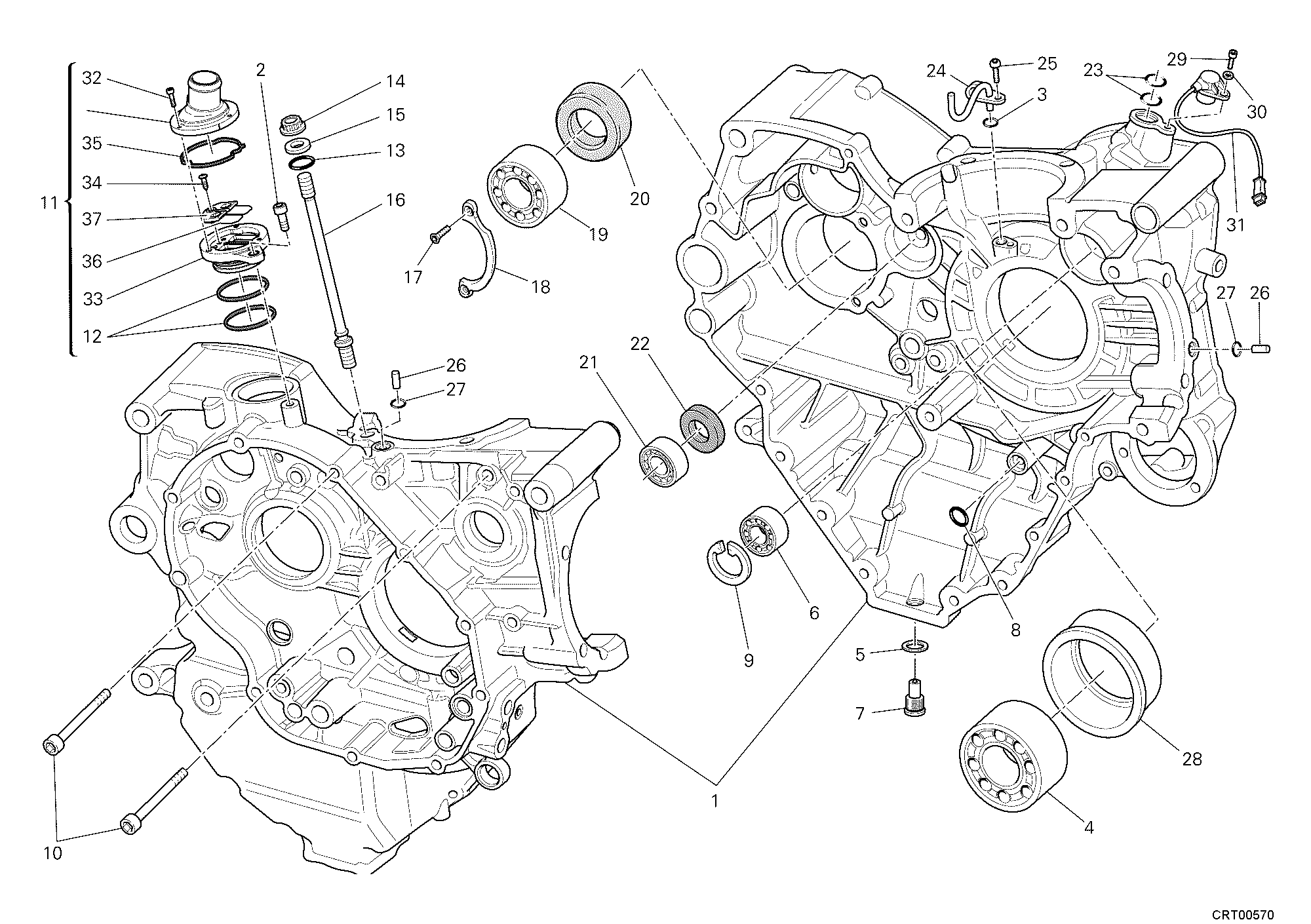 Carter moteur