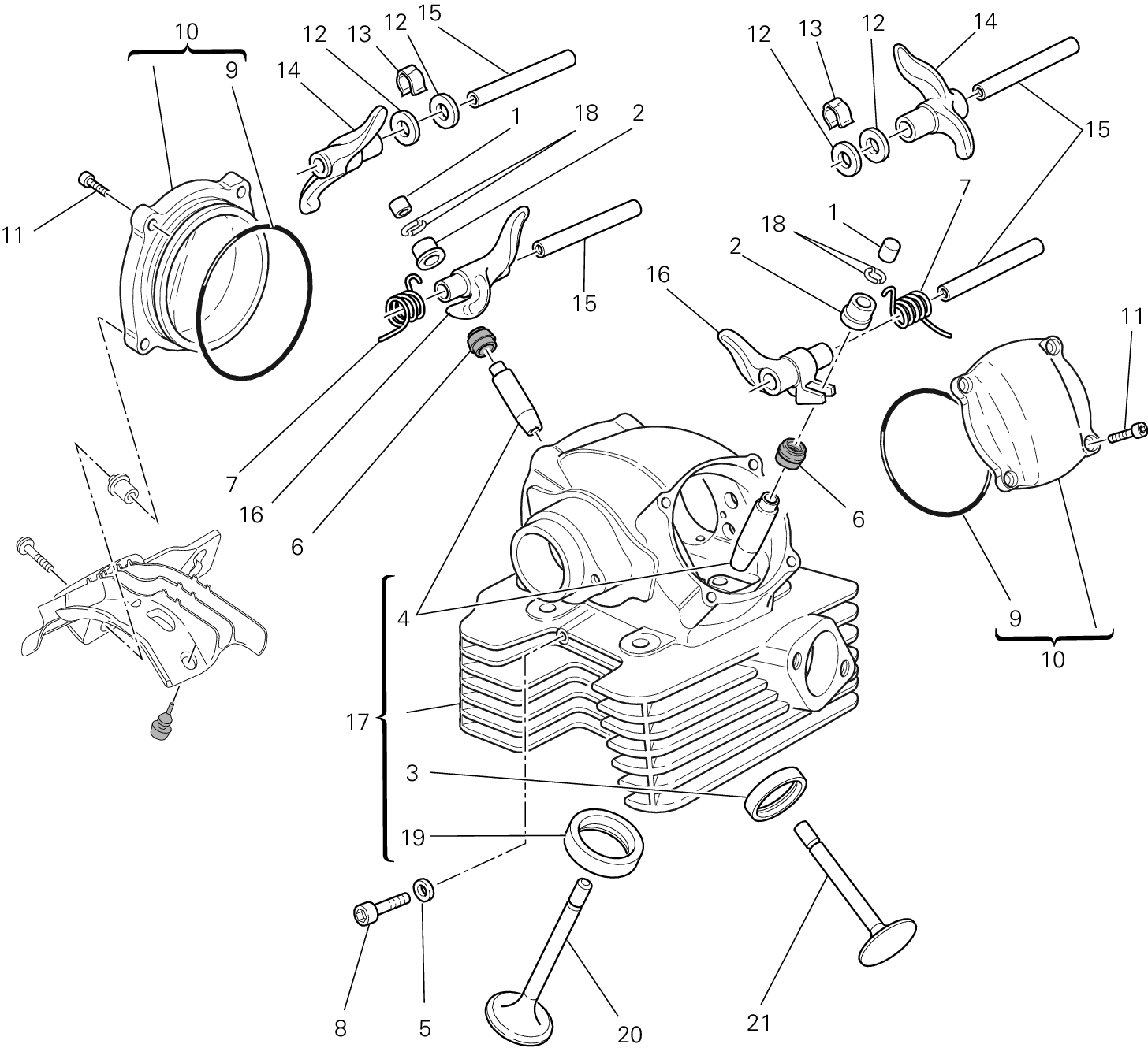 Culasse verticale