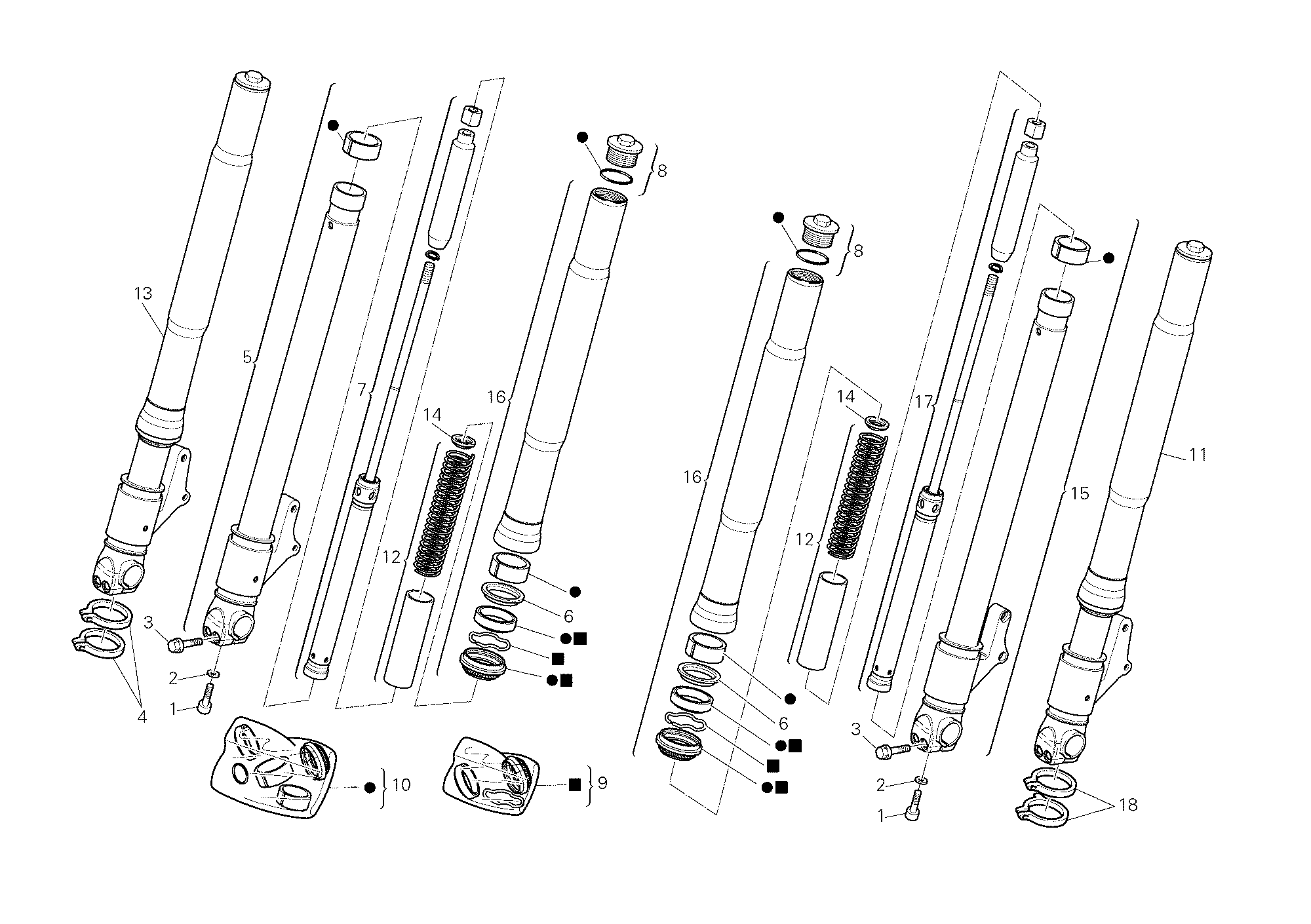 Fourche avant