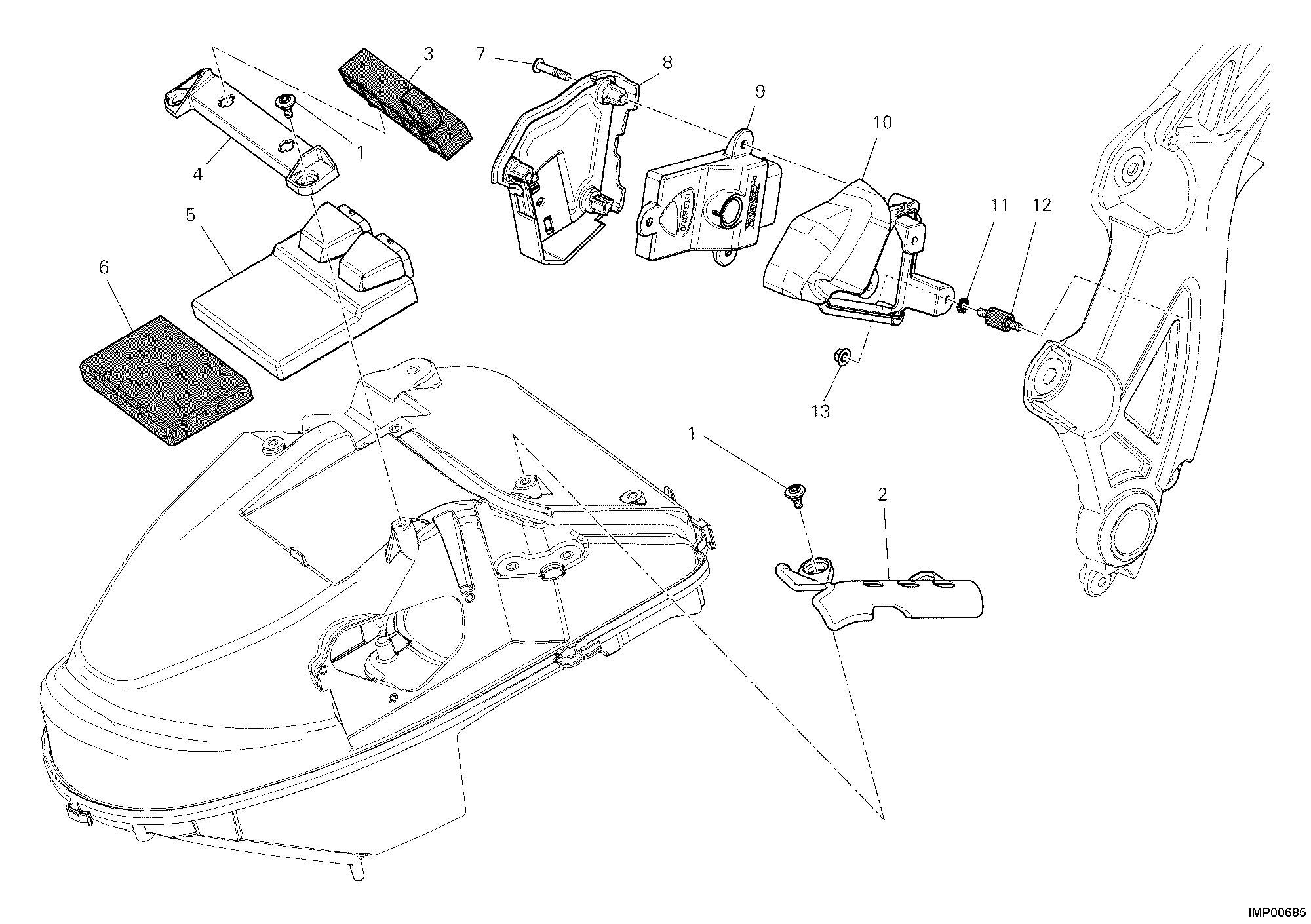 Centrale contrôle moteur