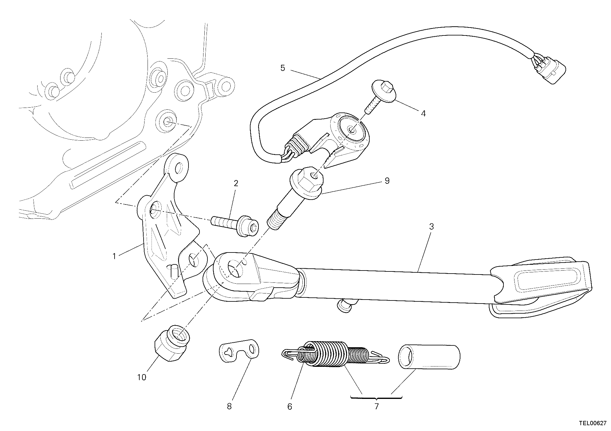 Béquille latérale