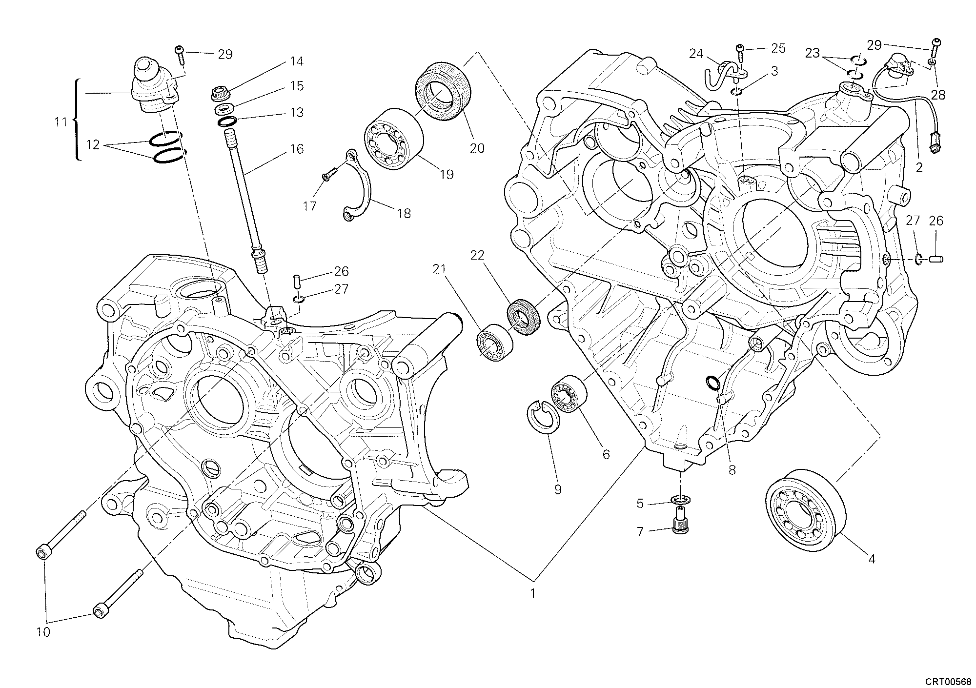 Carter moteur