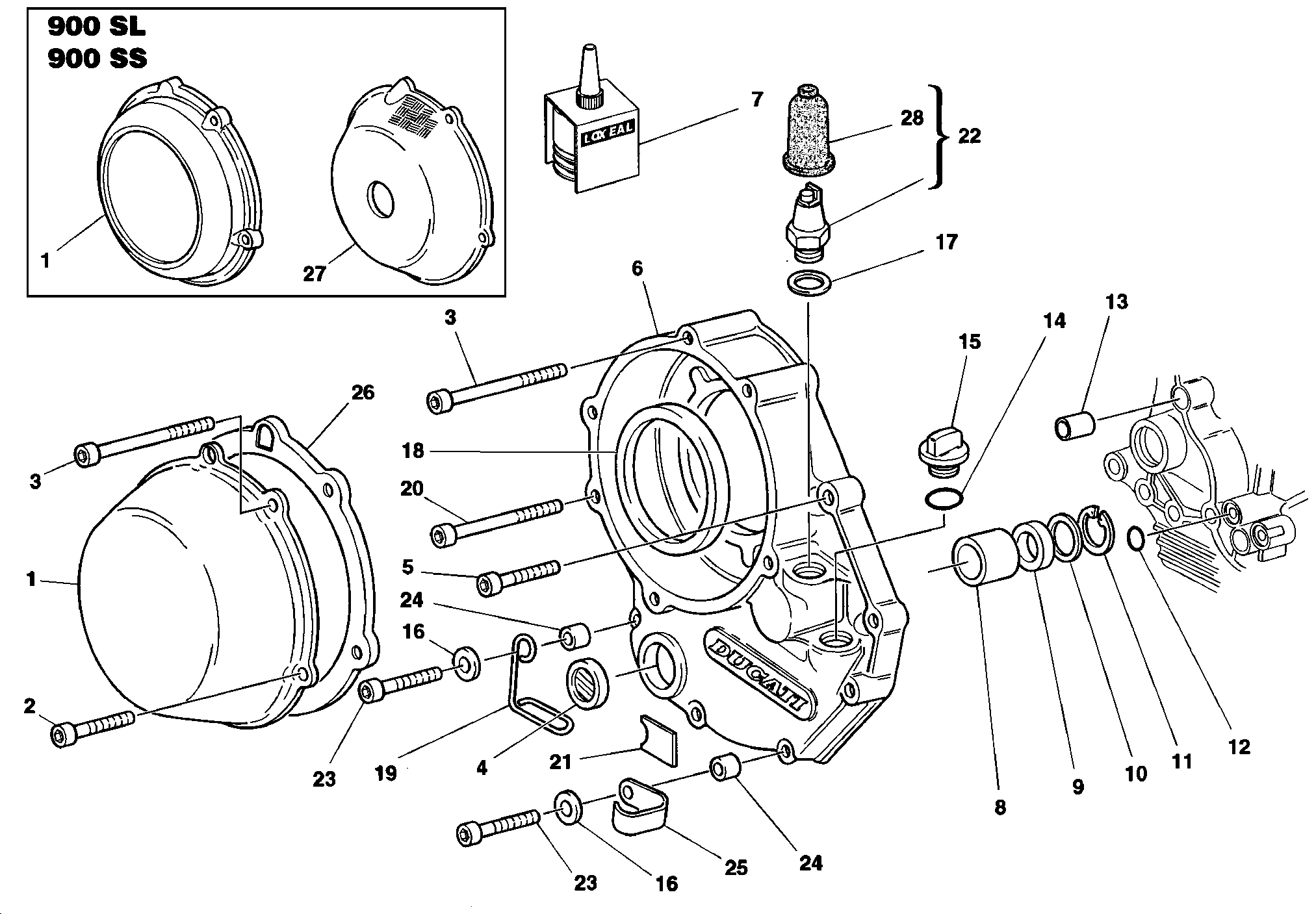 Couvercle embrayage