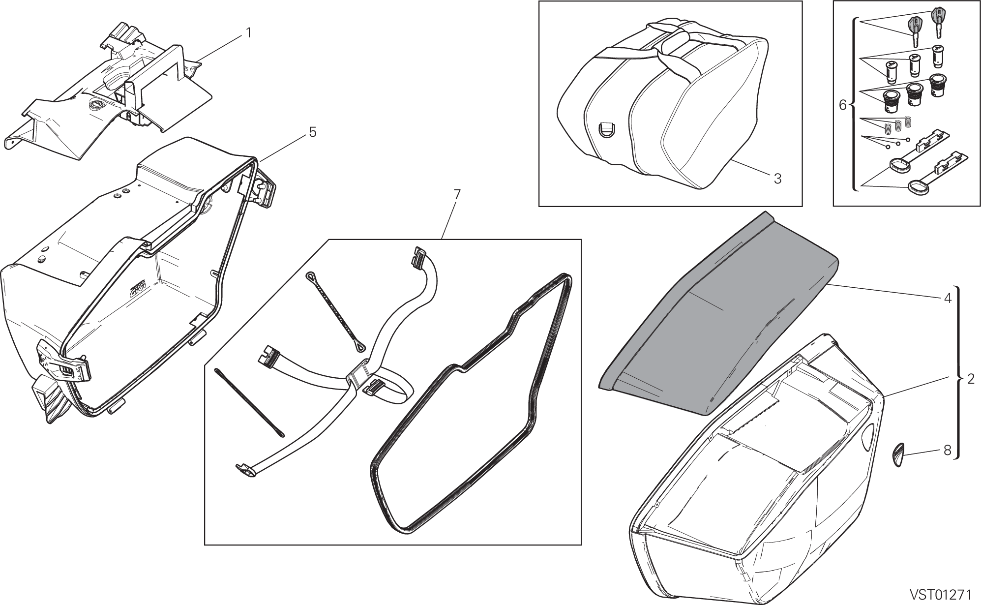Trousse gauche