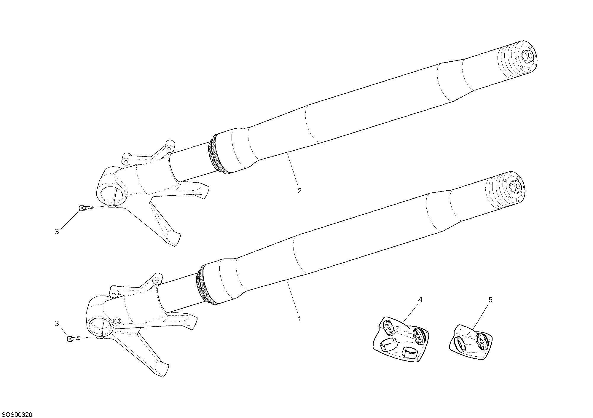 Fourche avant