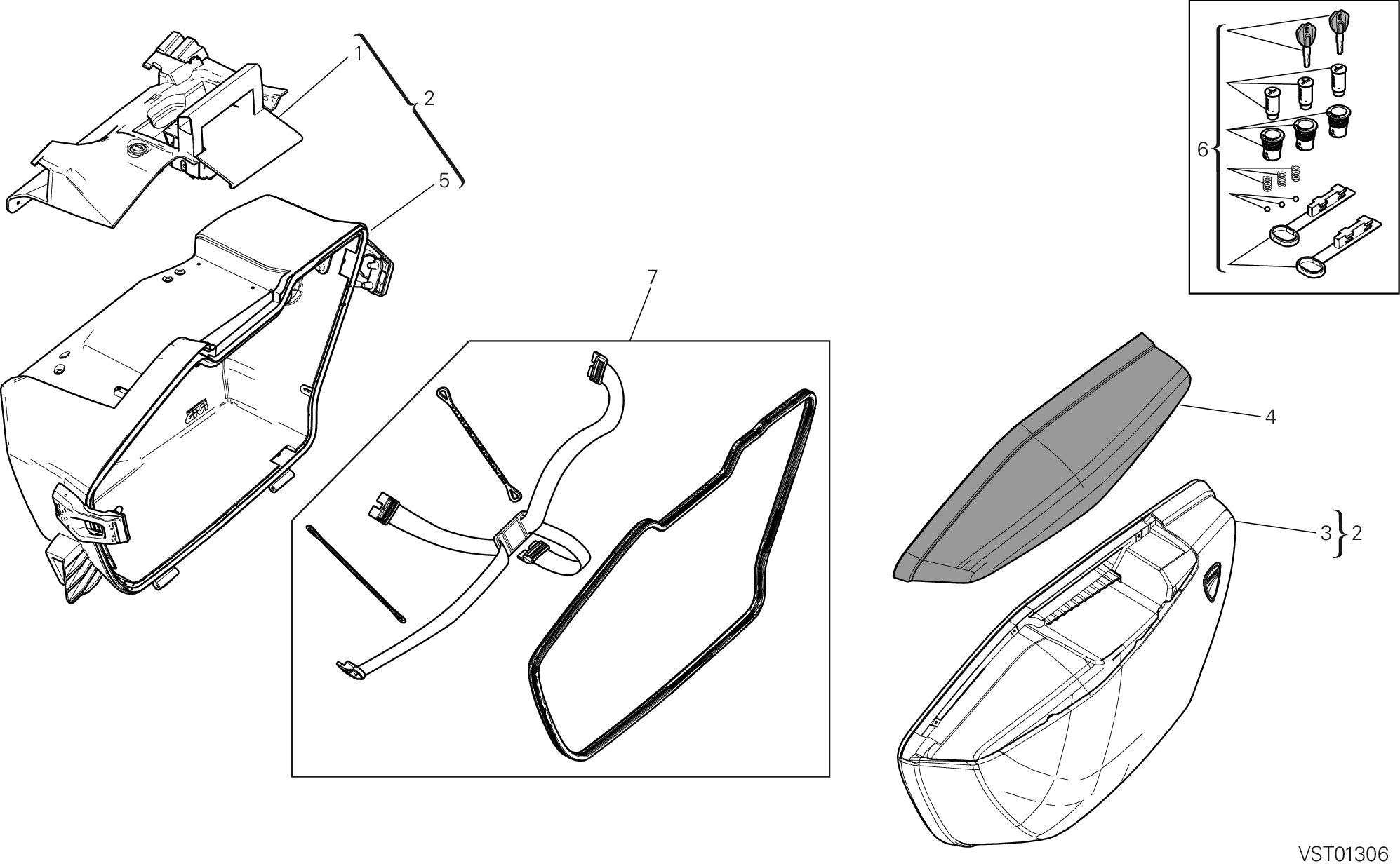 Trousse gauche
