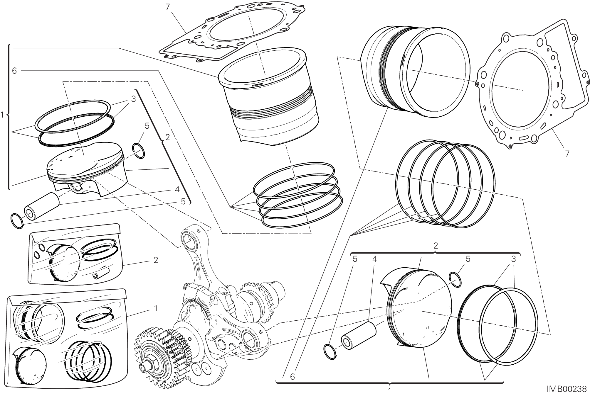 Cylindres - pistons