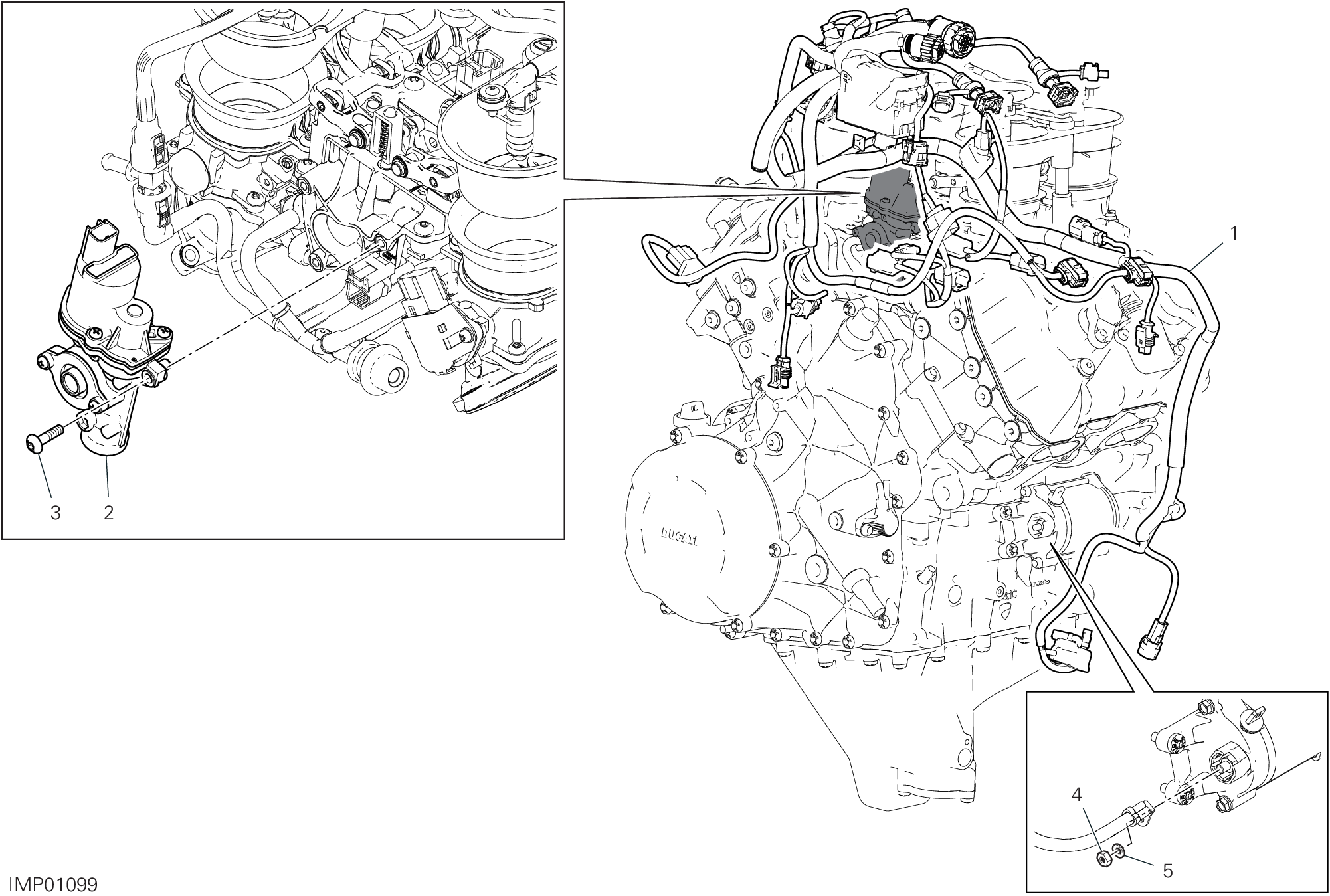 Circuit électrique moteur