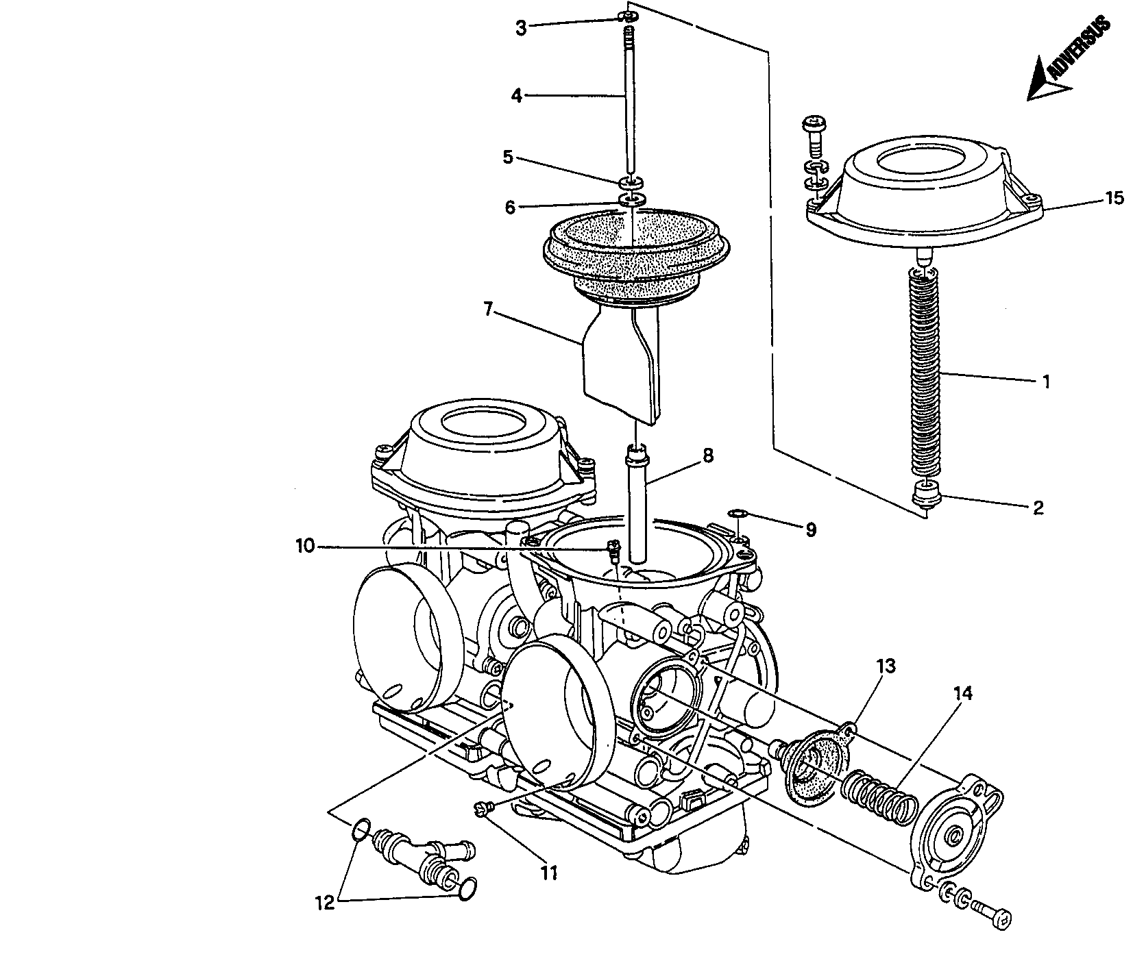 Pieces de rechange carburateur