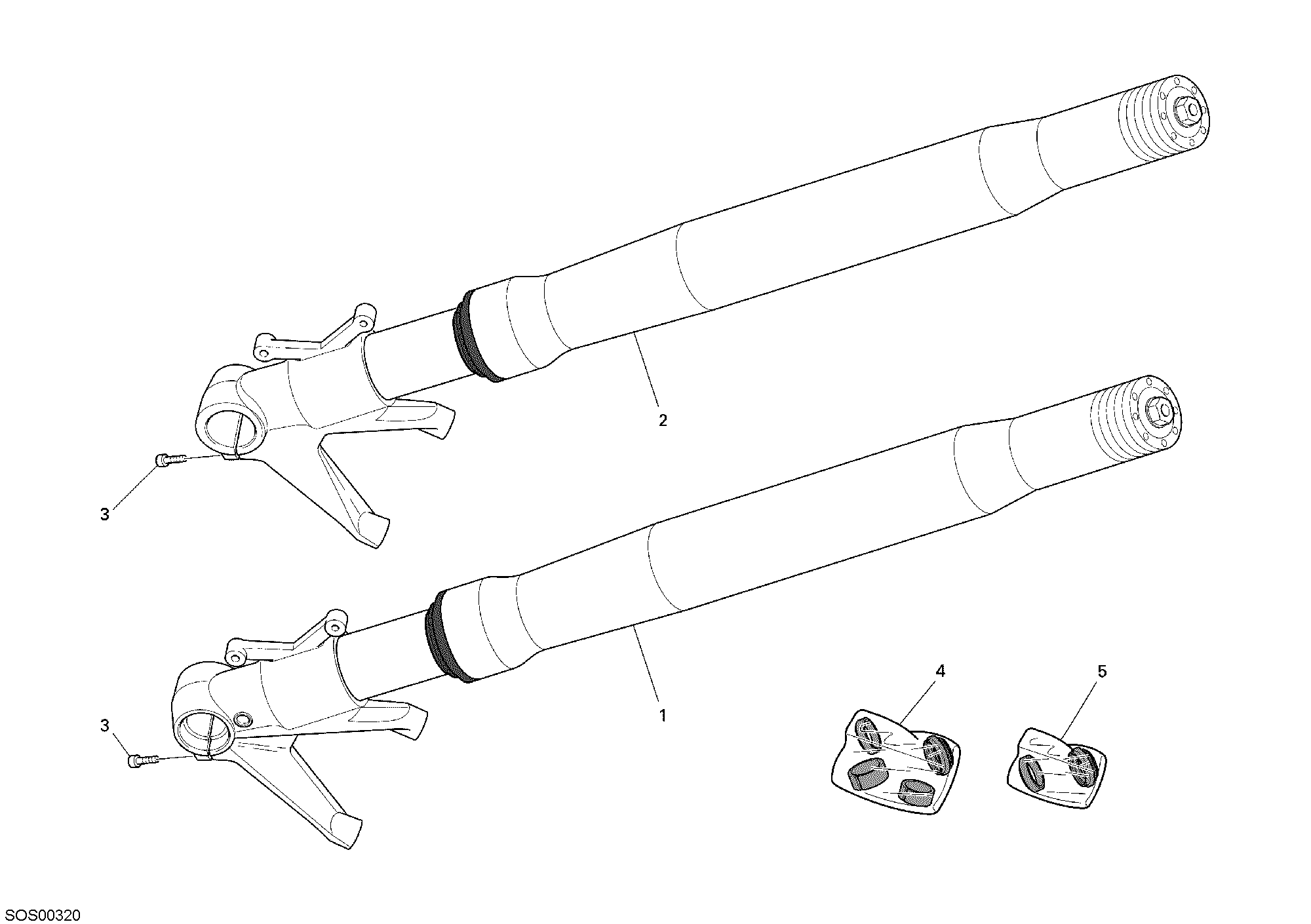 Fourche avant