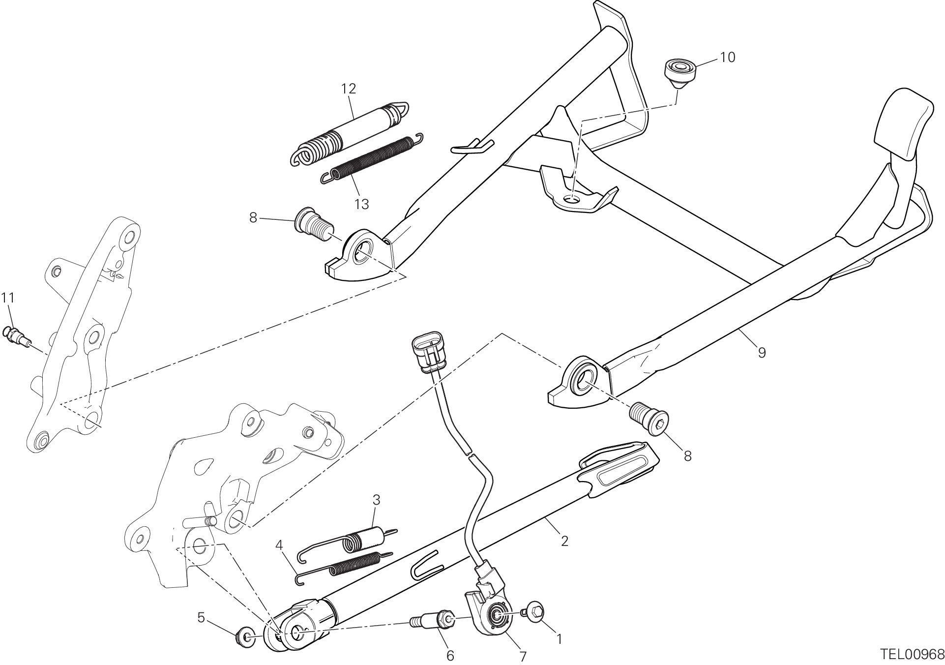 Béquille latérale