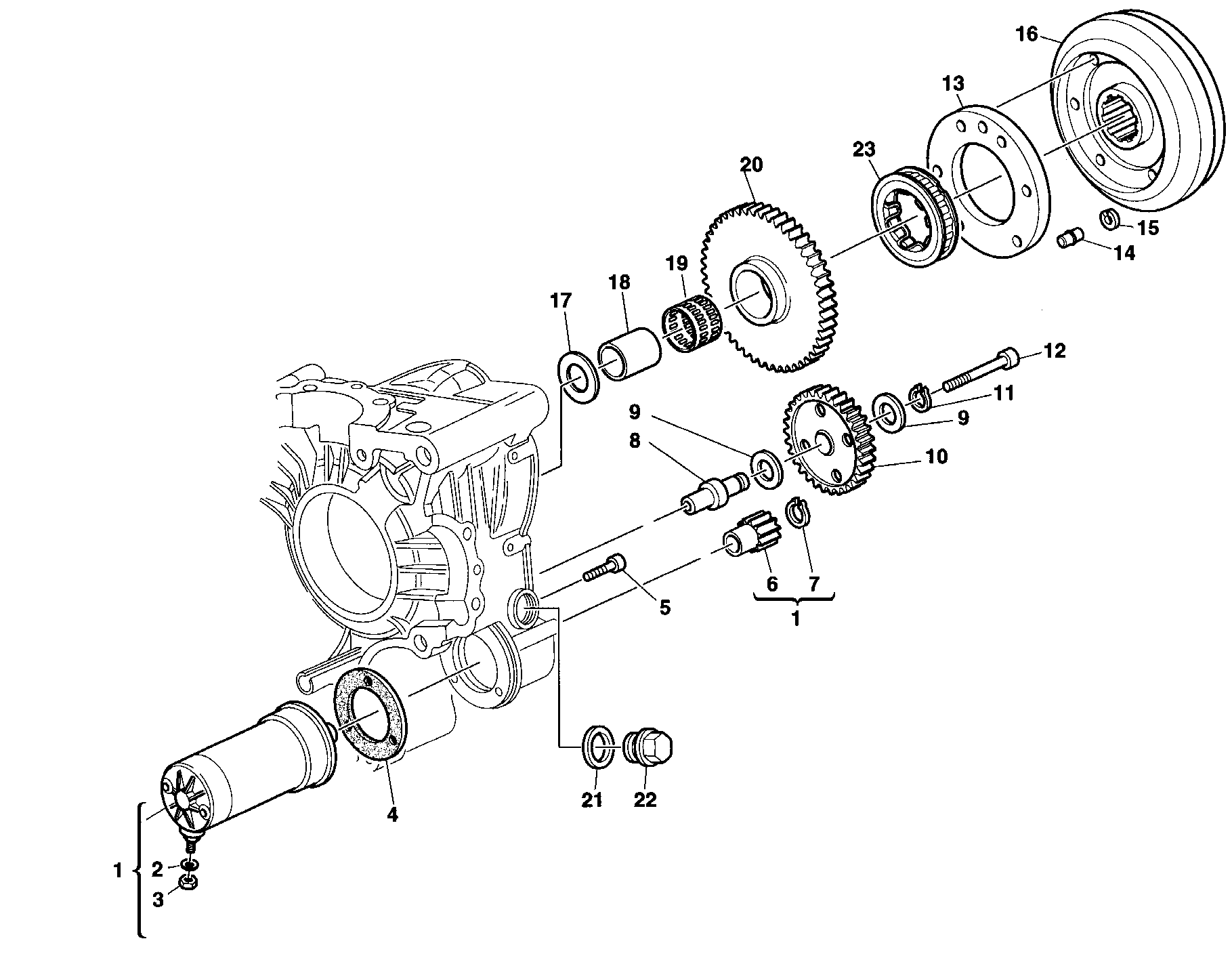 Générateur - moteur démarrage