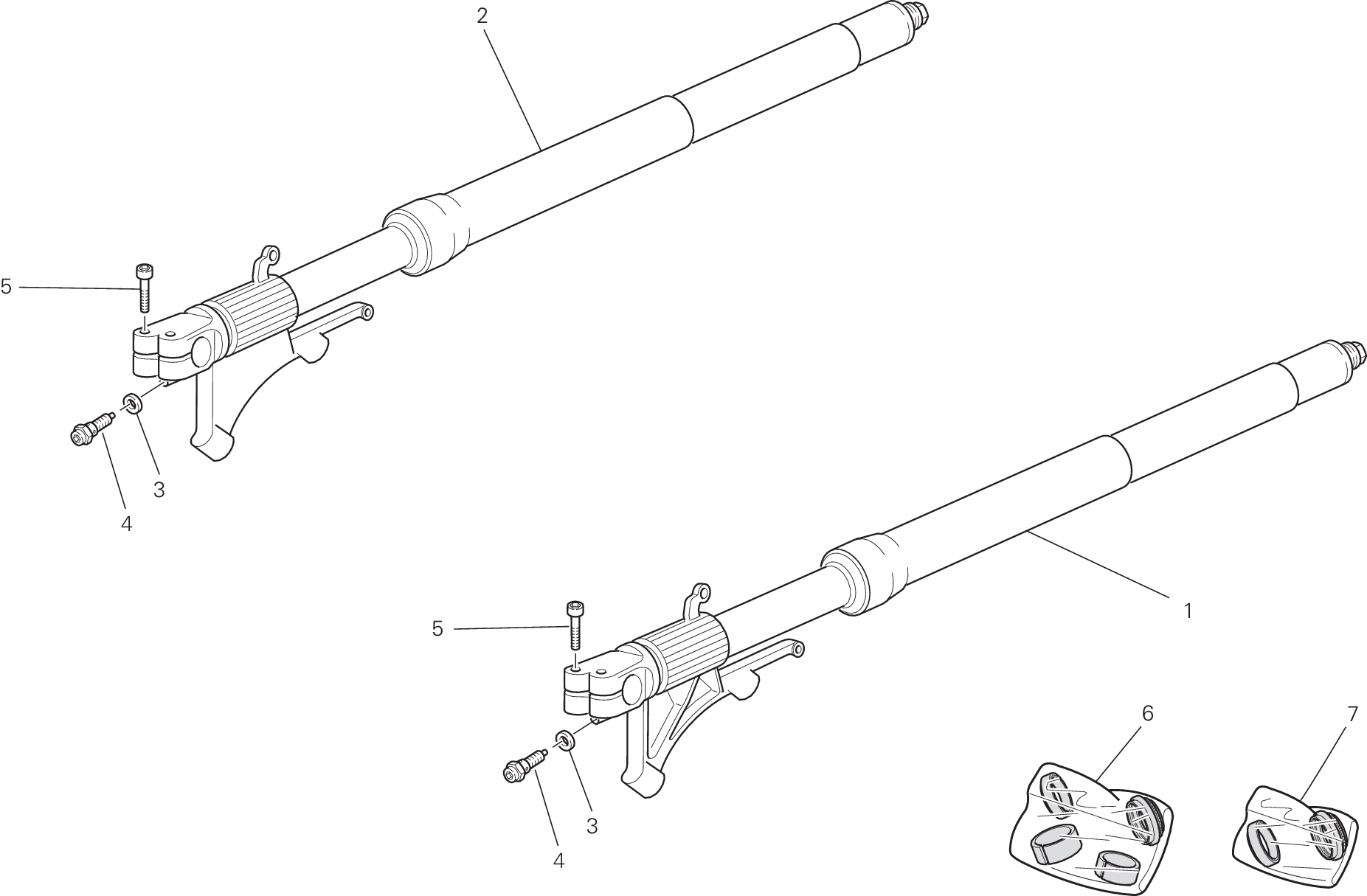Fourche avant