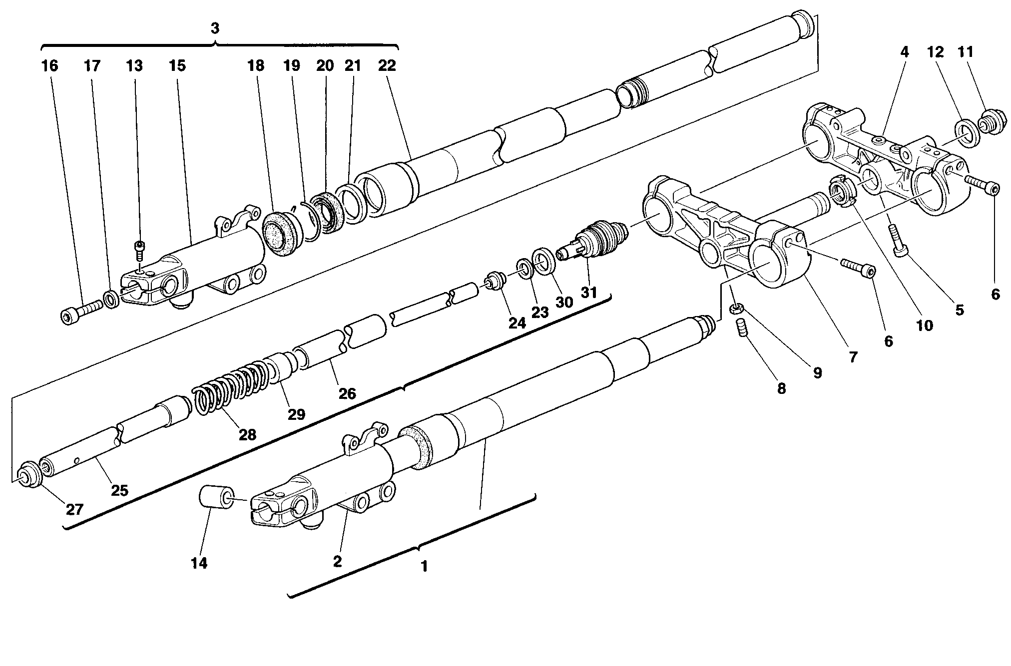 Fourche avant