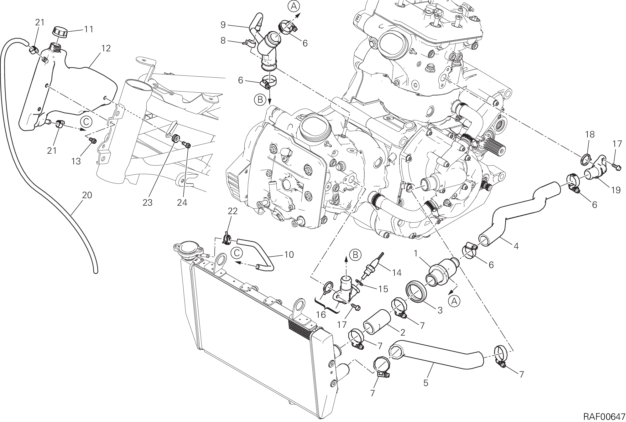 Circuit de refroidissement