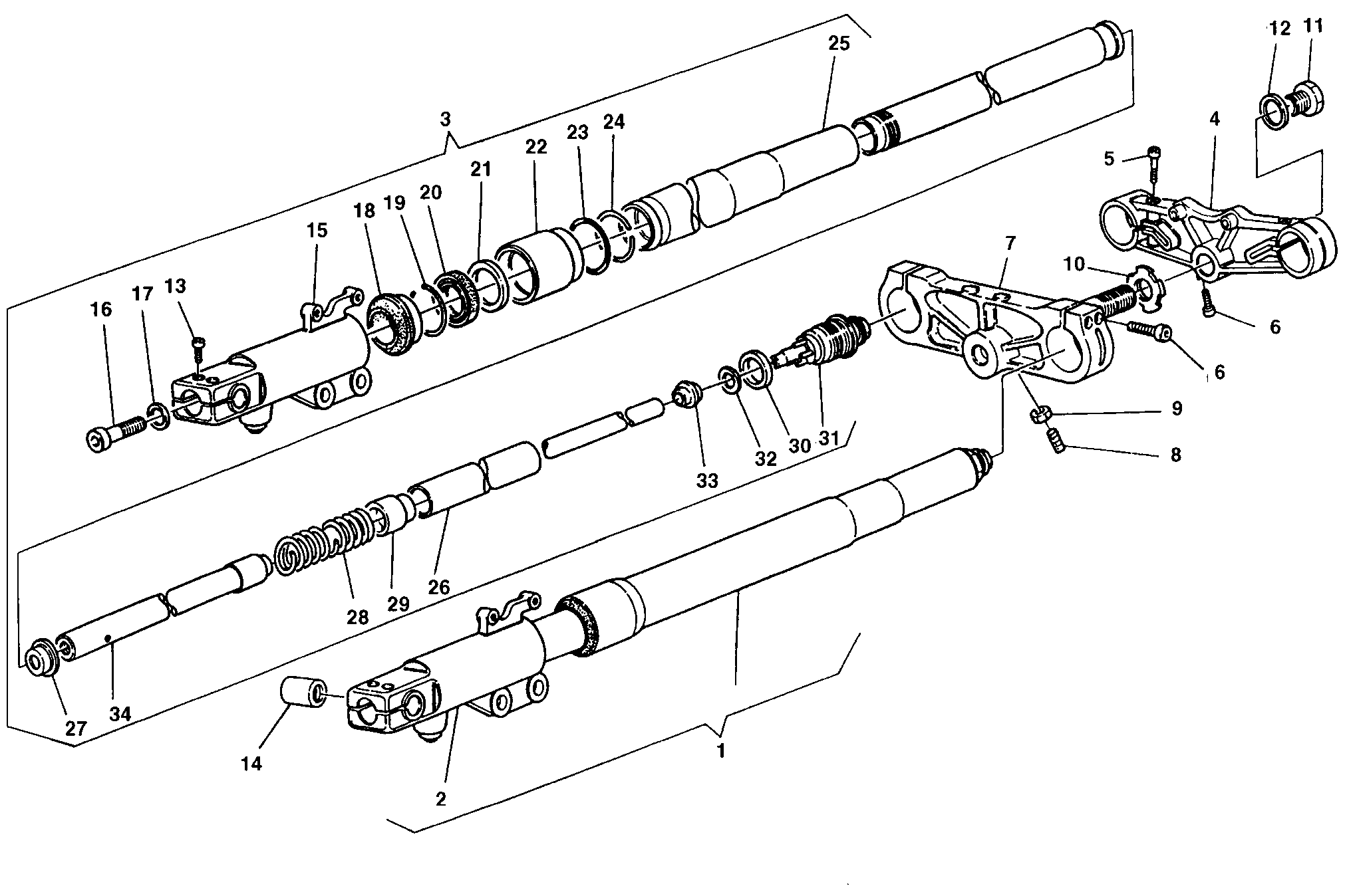 Fourche avant