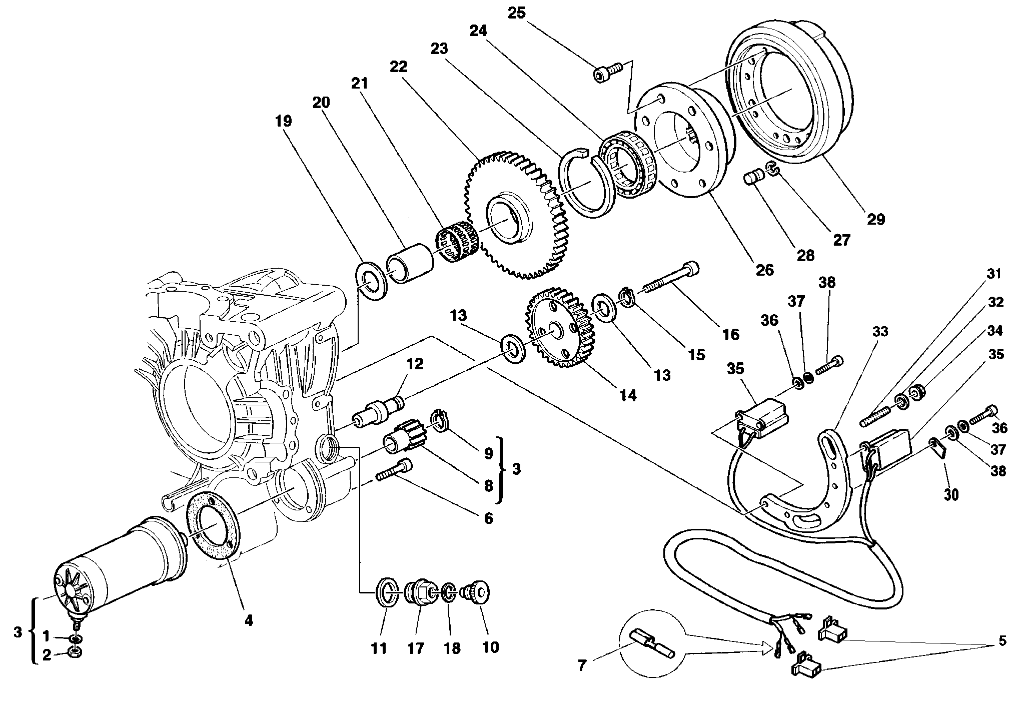 Générateur - moteur démarrage