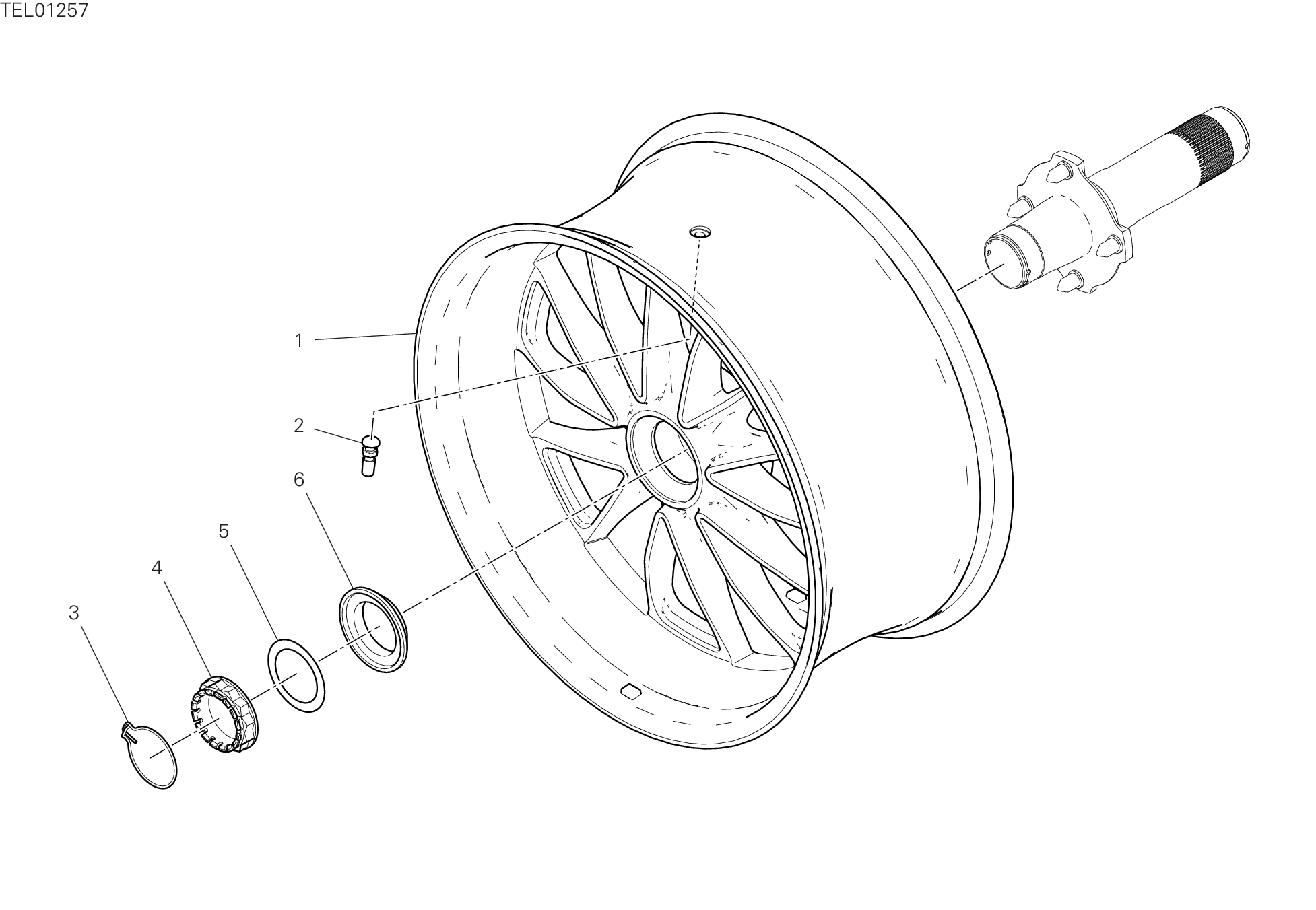Roue arrière