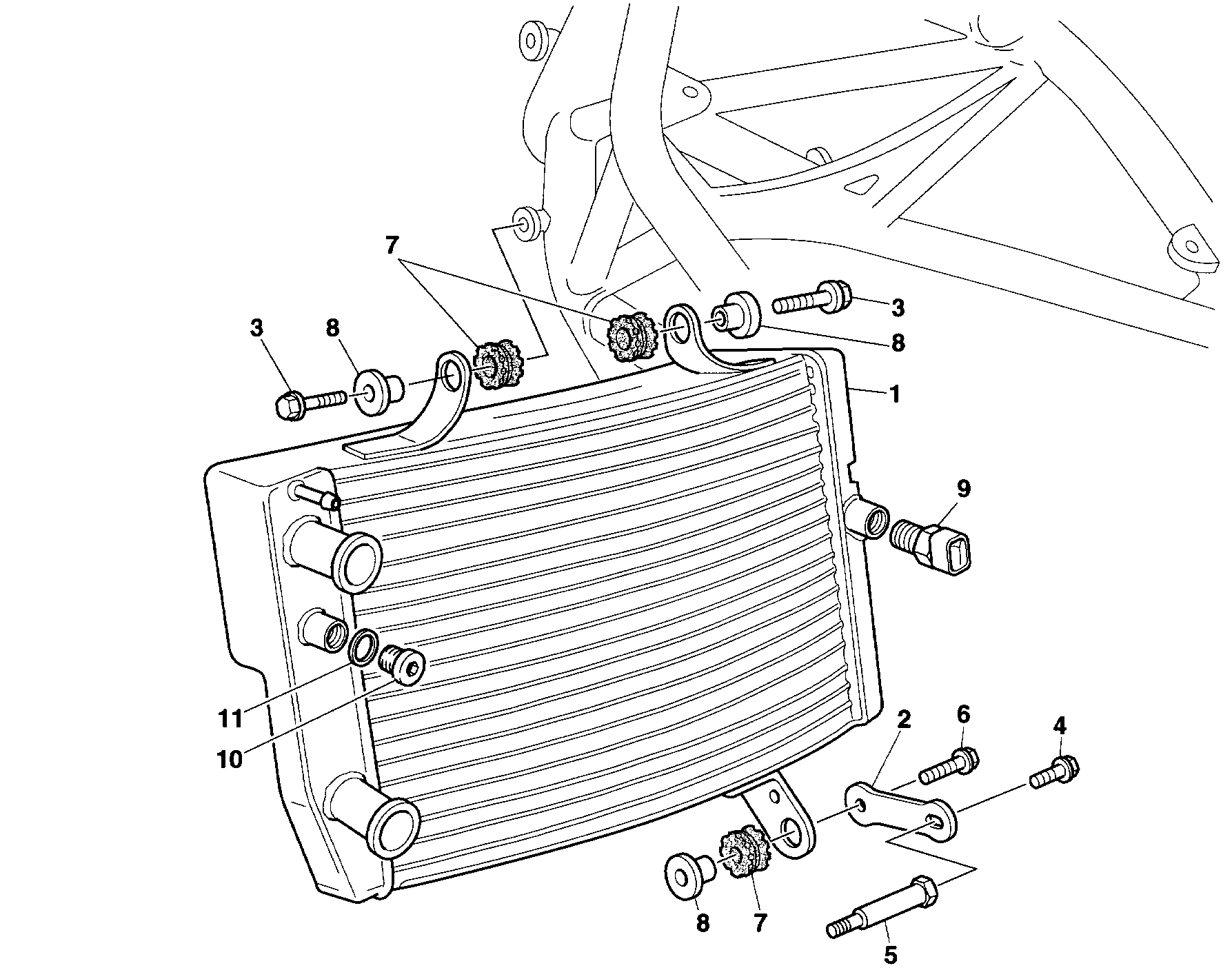 Radiateur d'eau