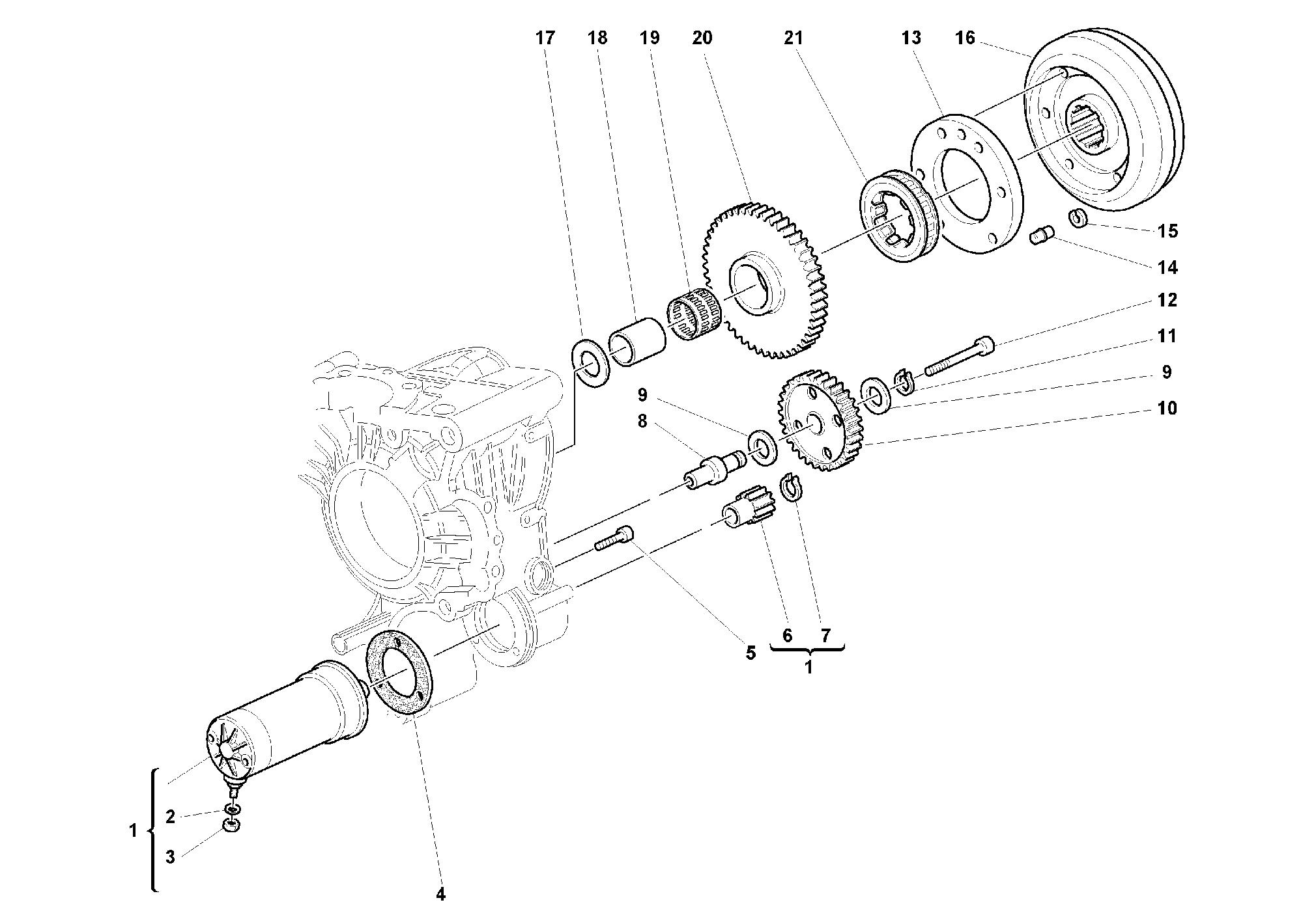Générateur - moteur démarrage