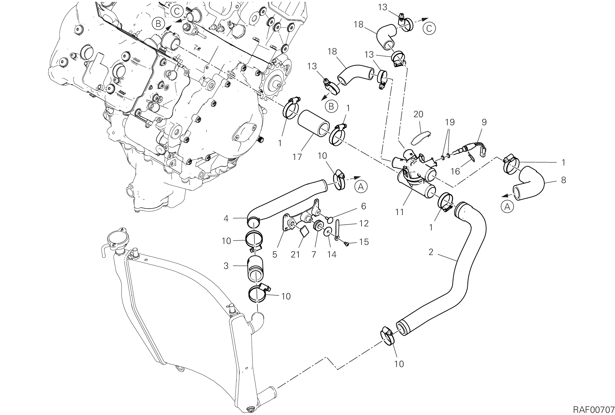 Circuit de refroidissement