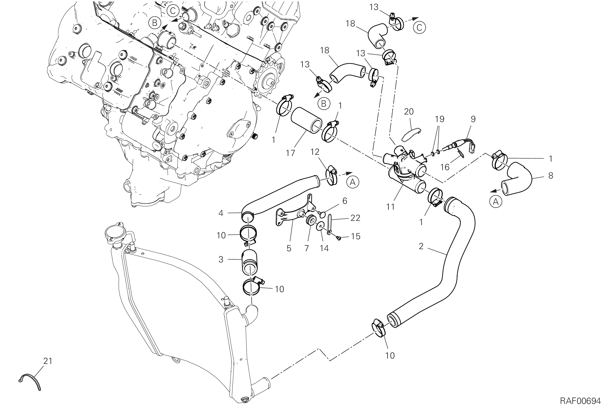 Circuit de refroidissement