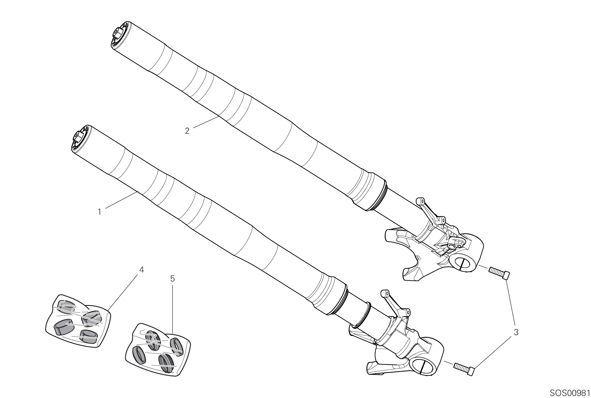 Fourche avant