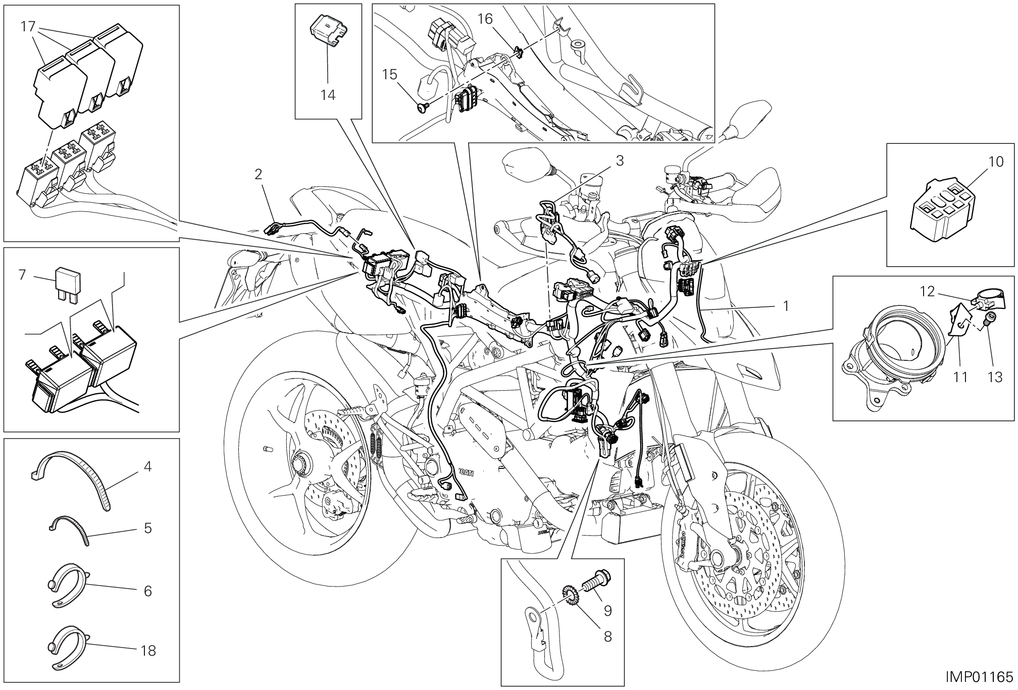 Circuit électrique vehicule