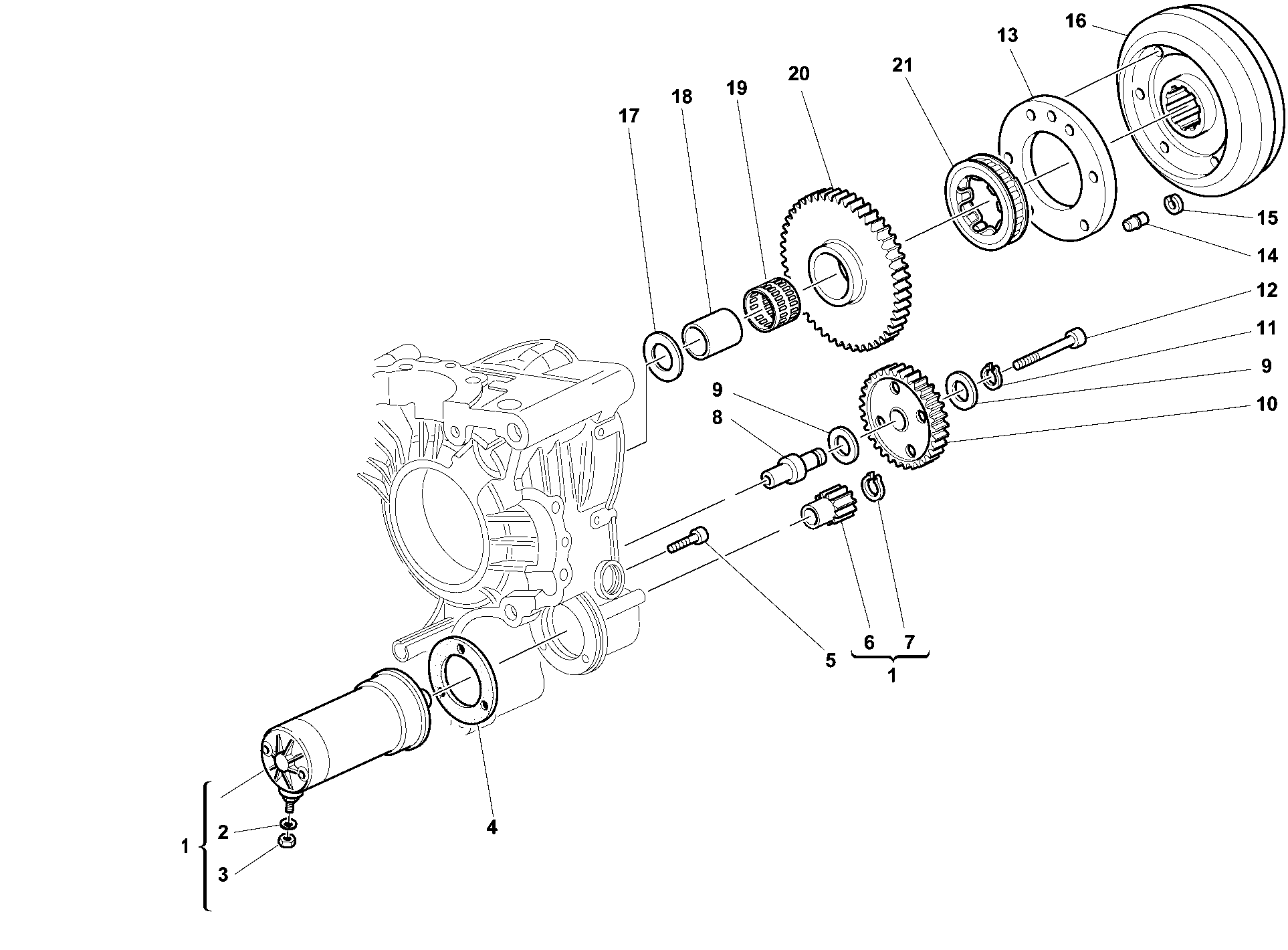 Générateur - moteur démarrage