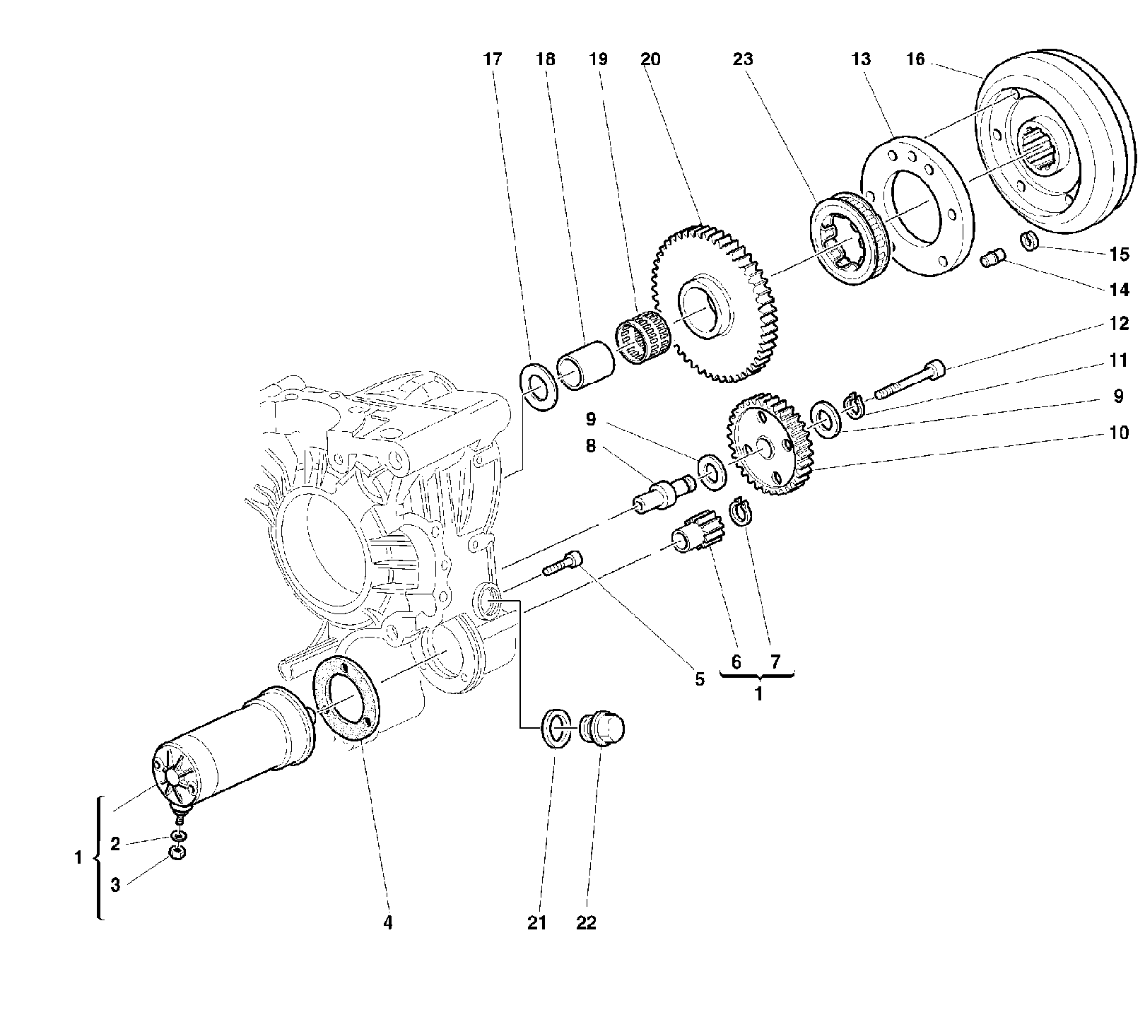 Générateur - moteur démarrage
