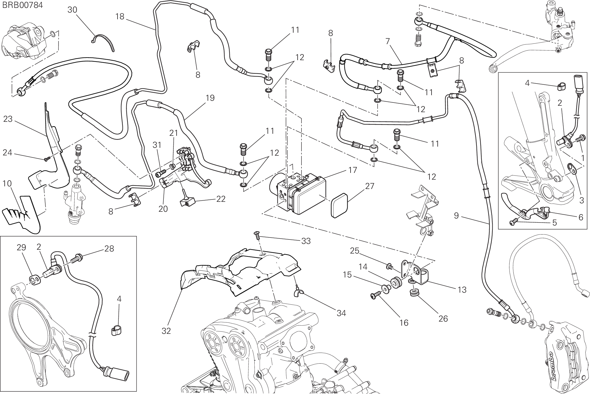 Systeme antiblocage des freins (ABS)