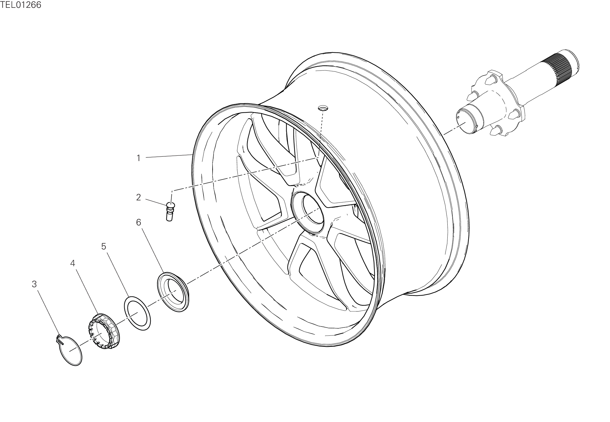 Roue arrière
