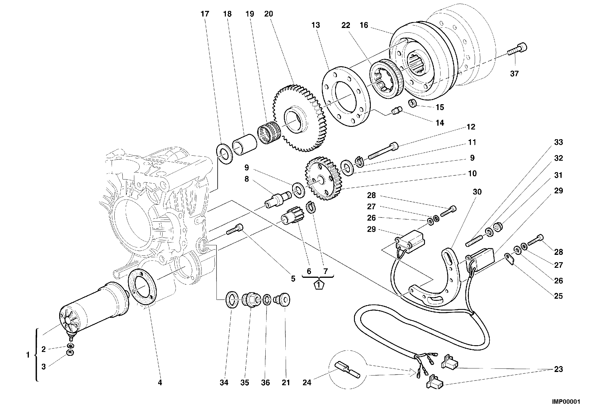 Générateur - moteur démarrage