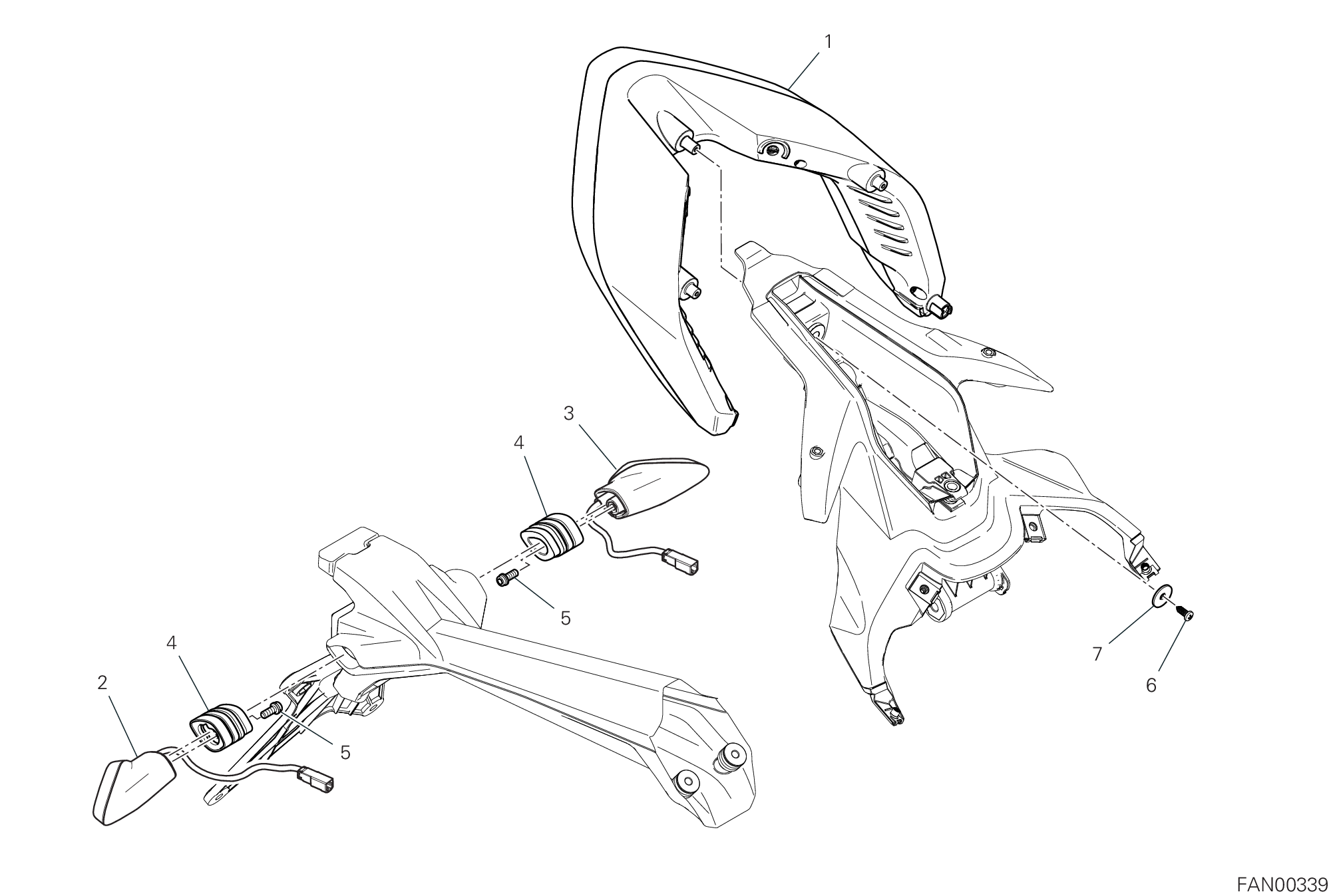 Feu arrière