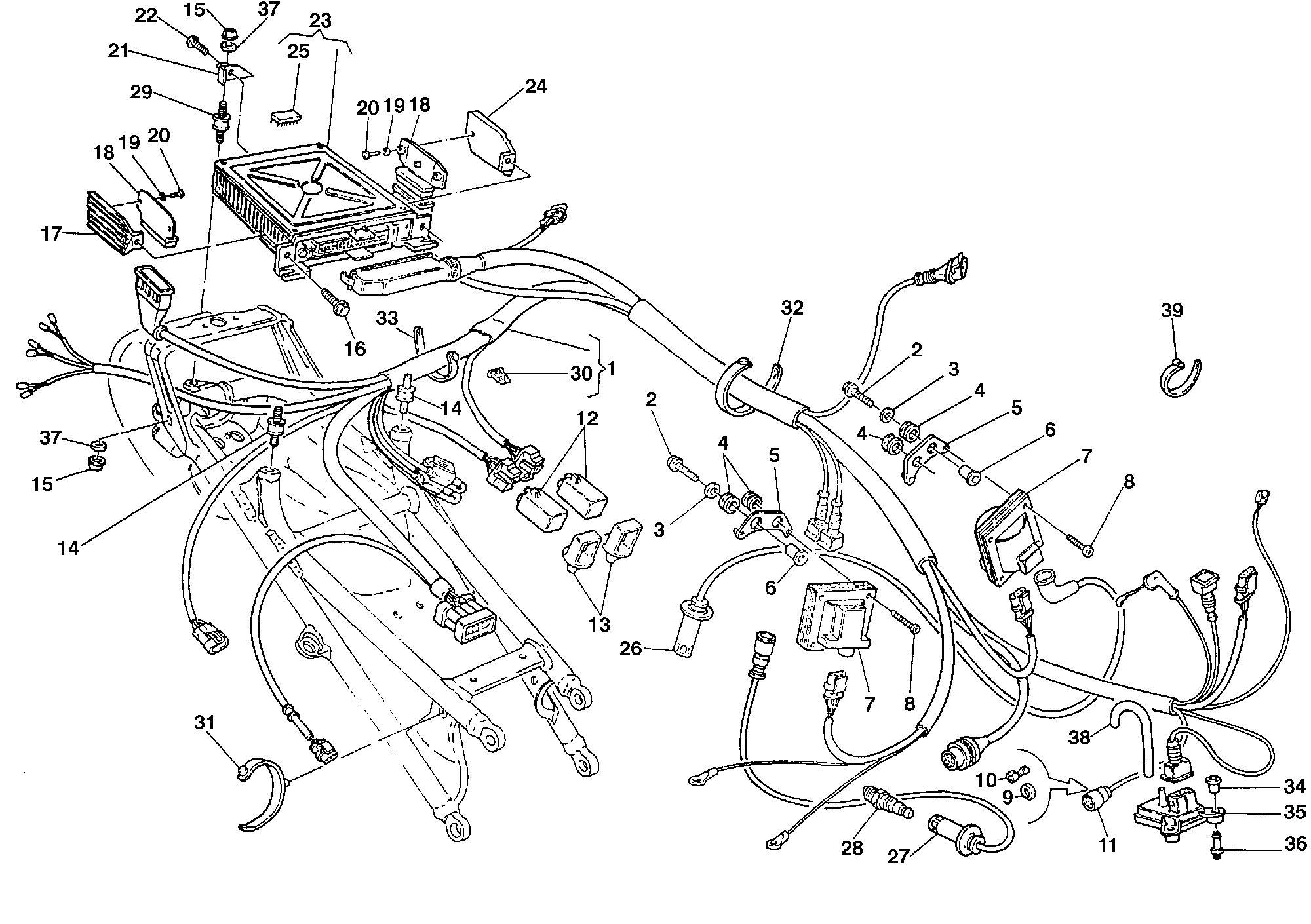 Centrale contrôle moteur