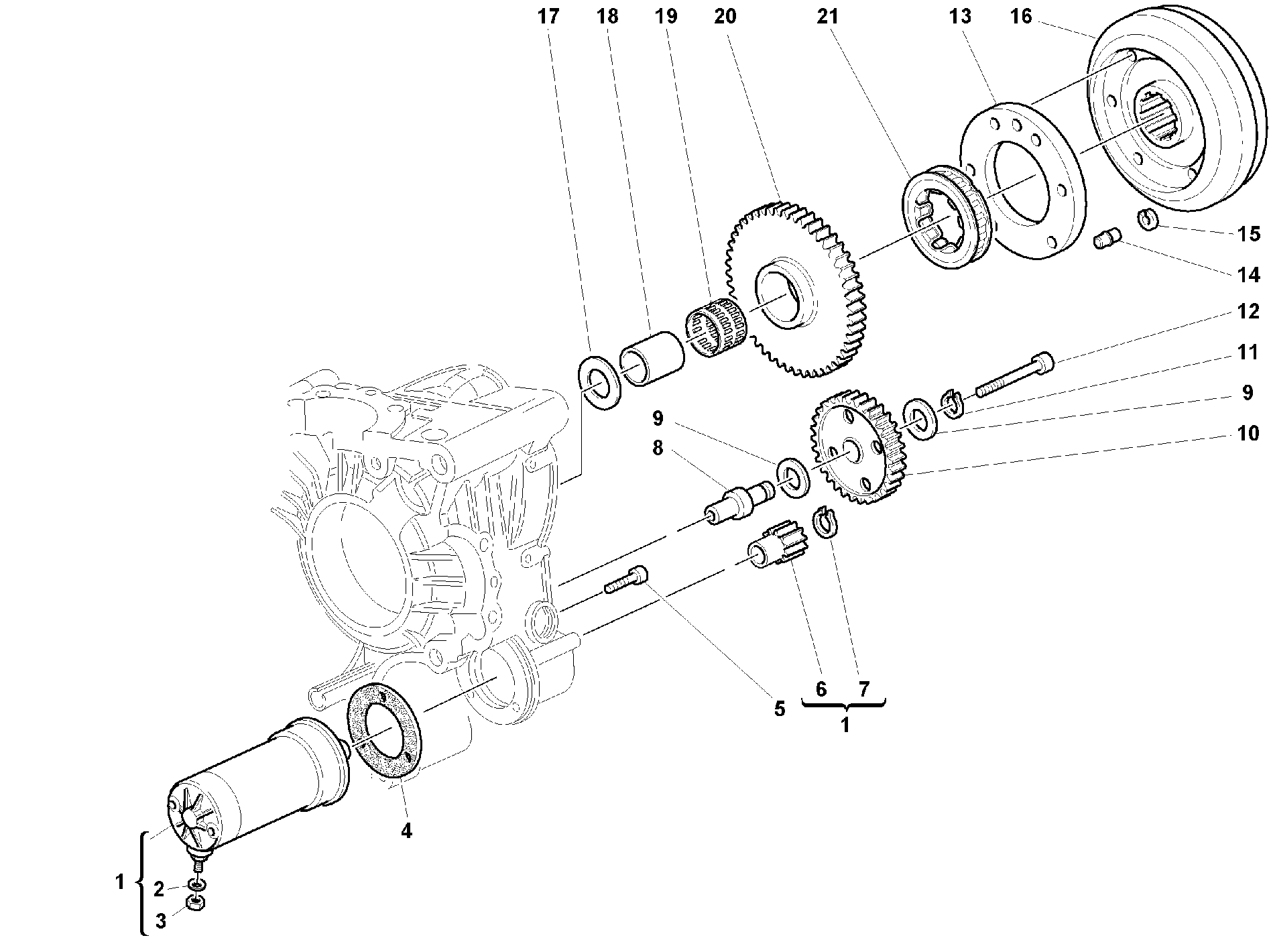Générateur - moteur démarrage