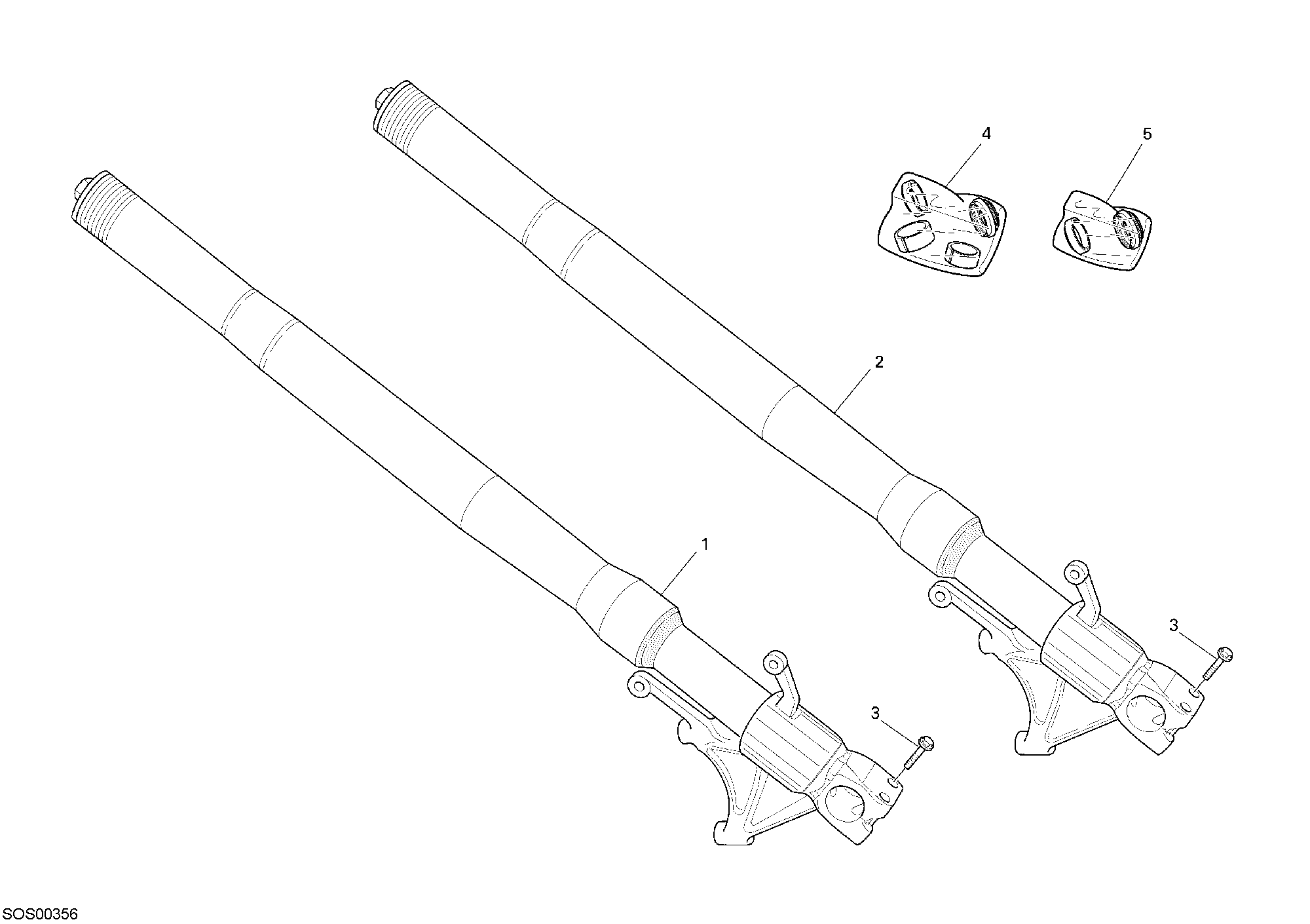 Fourche avant