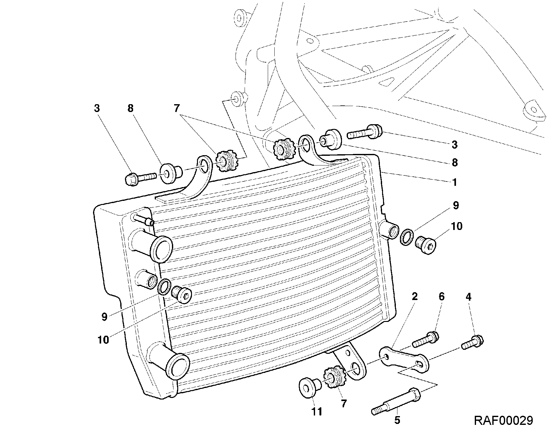 Radiateur d'eau