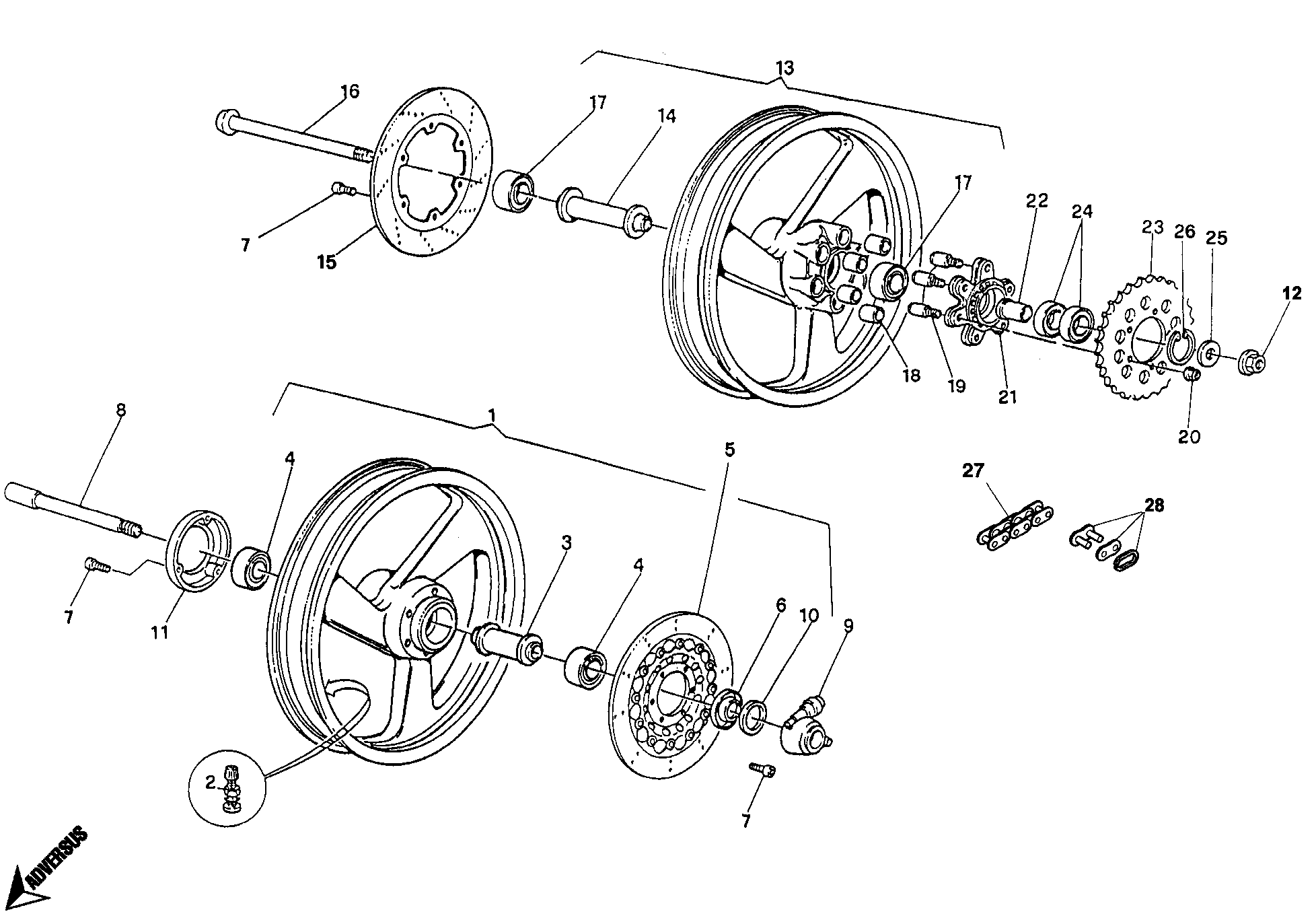 Roues FM 001755