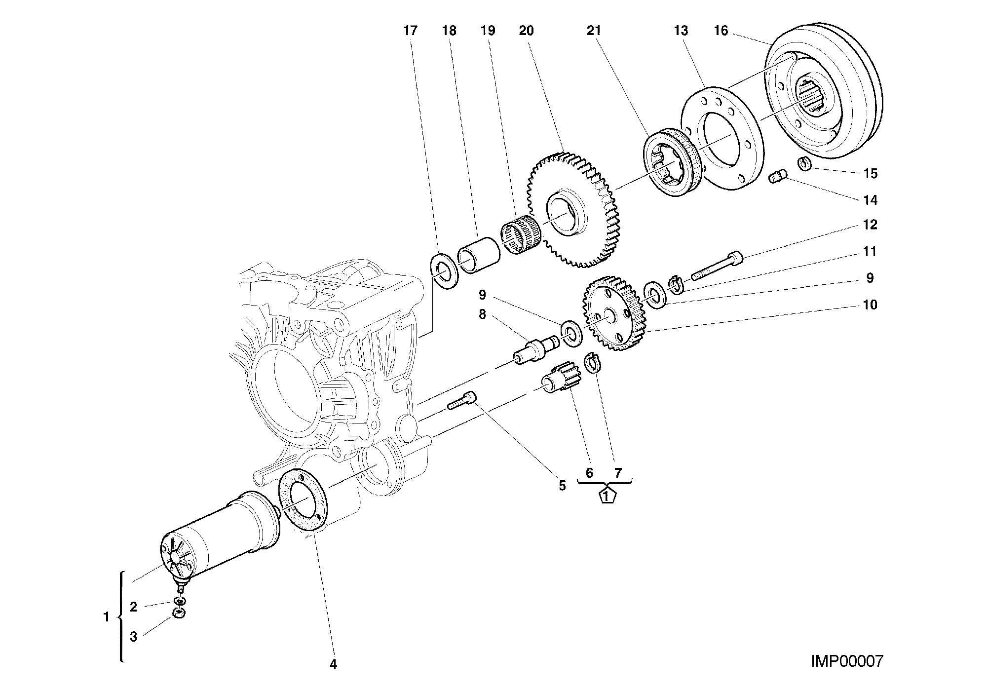 Générateur - moteur démarrage