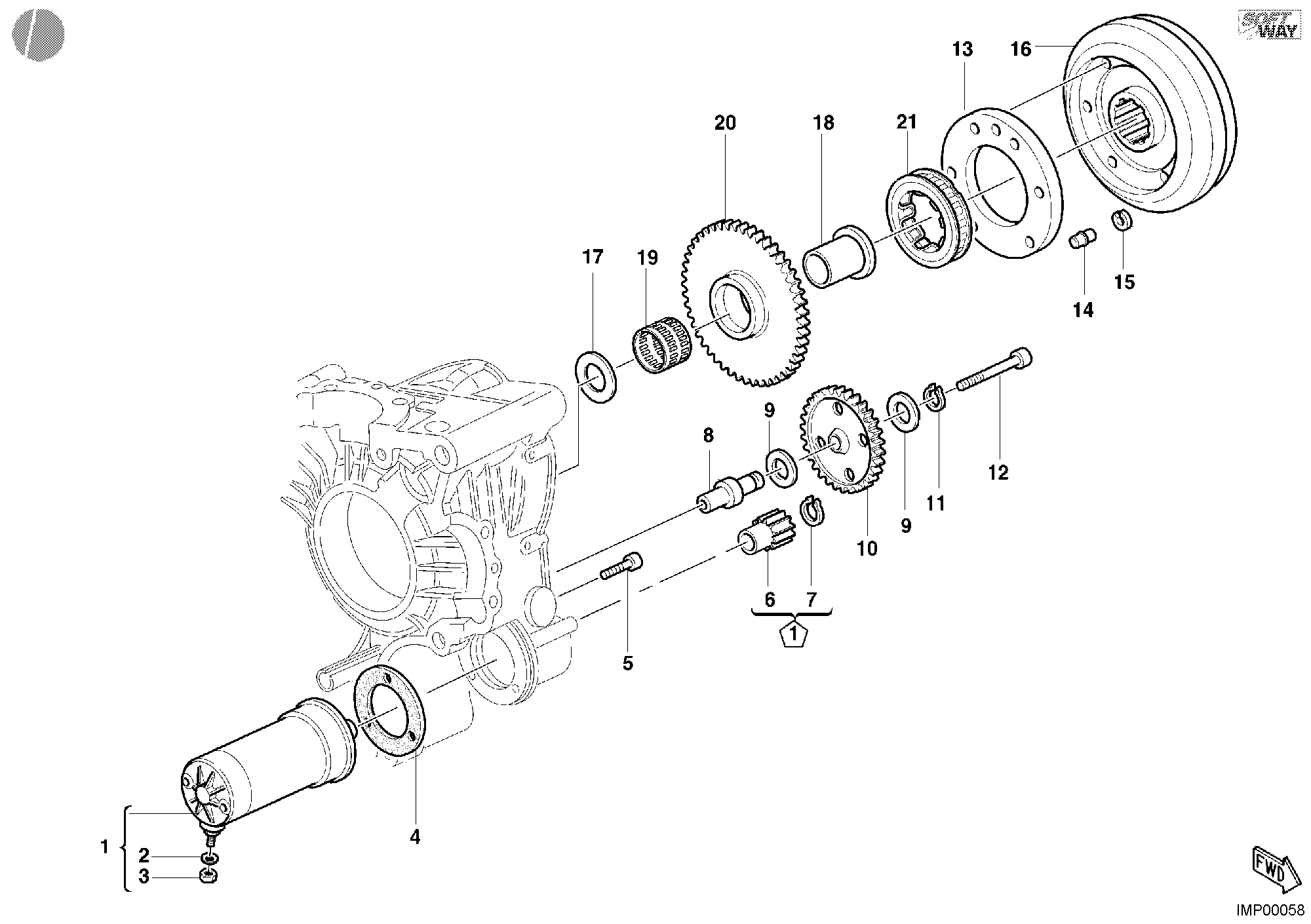 Démarreur électrique