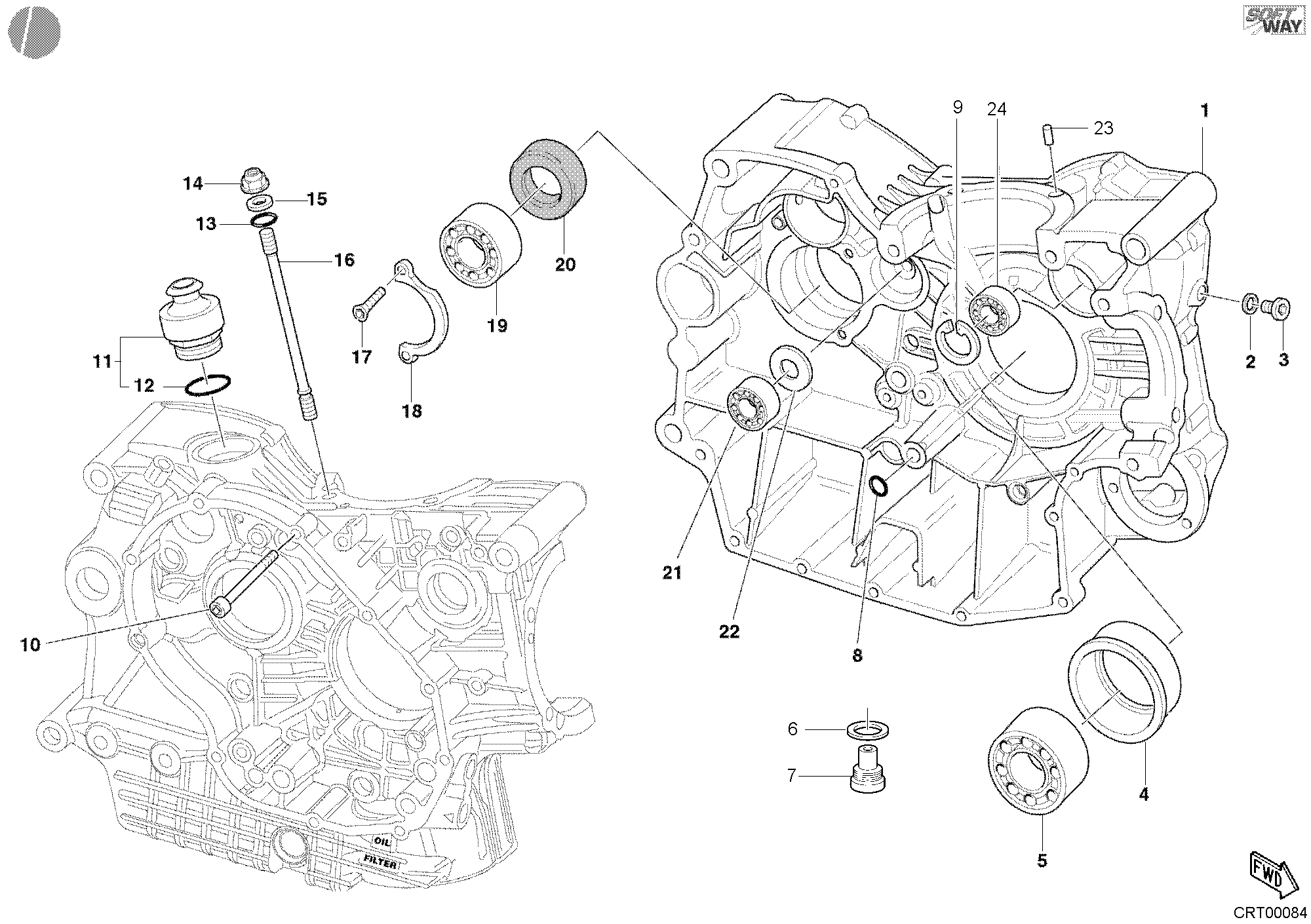 Carter moteur