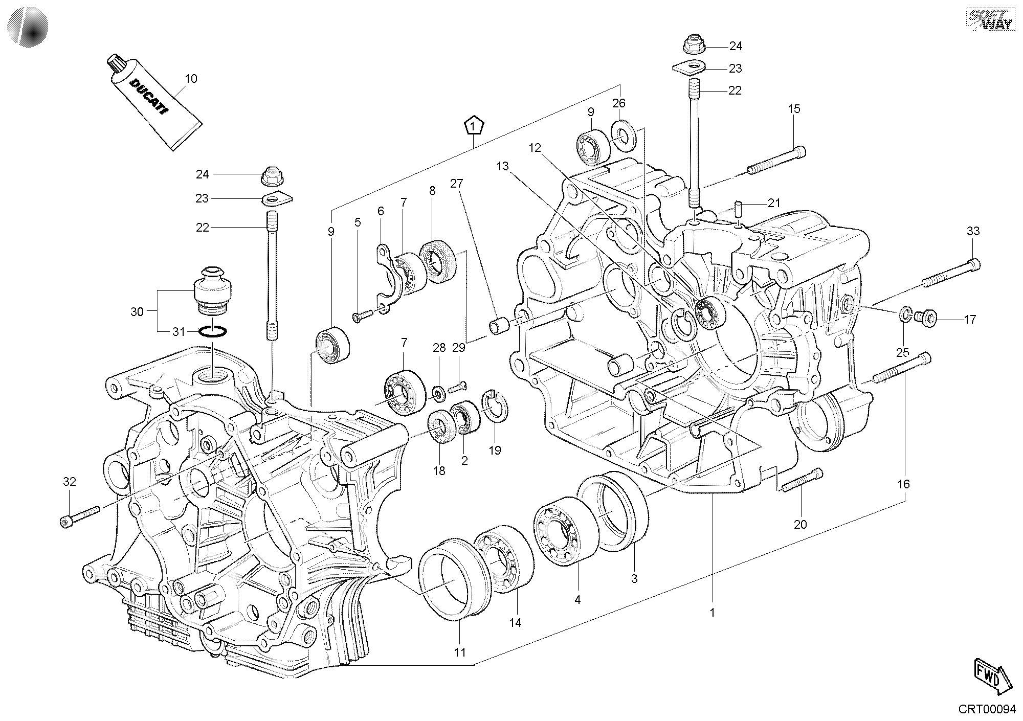 Carter moteur