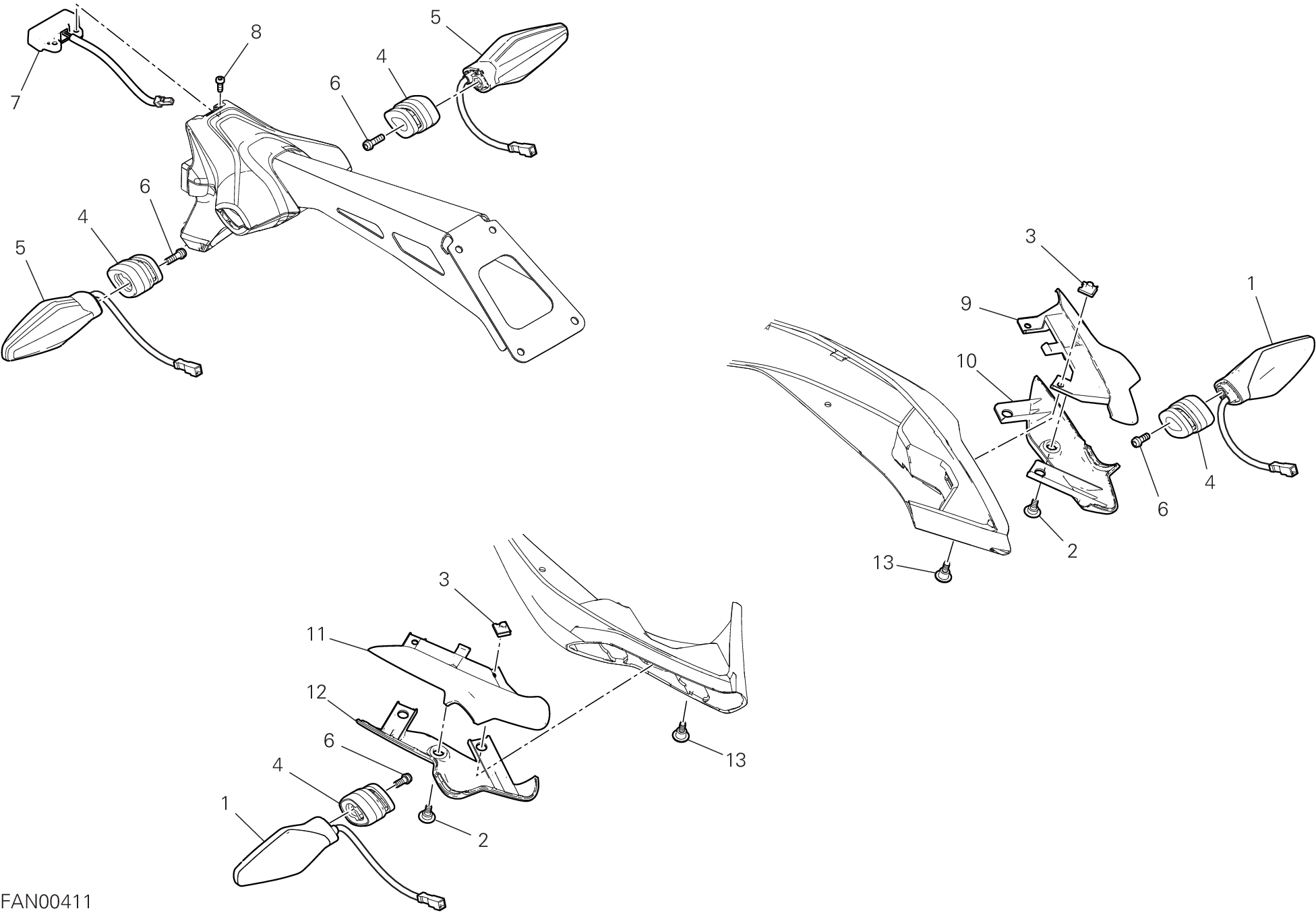 Clignotants de direction