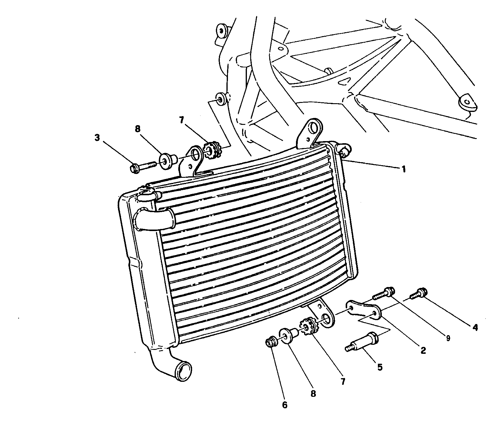 Radiateur d'eau