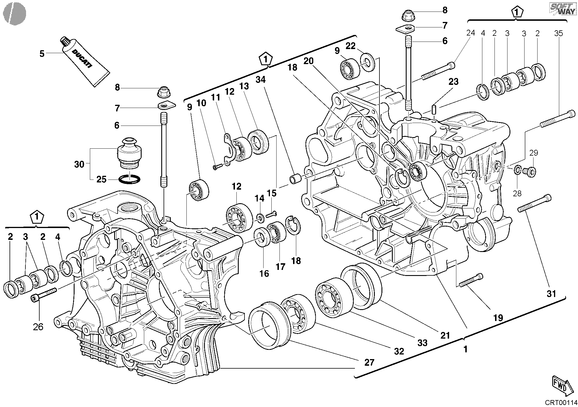 Carter moteur